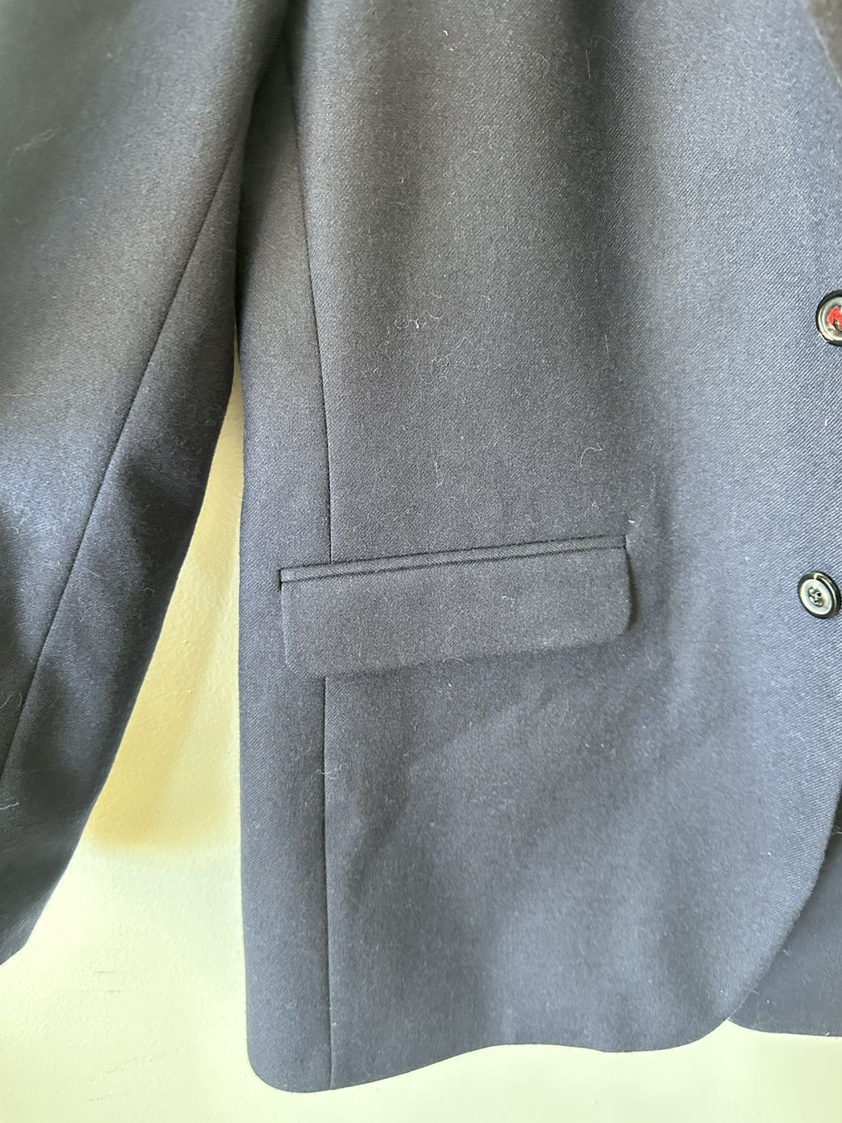 Maison Margiela Maison Margiela Navy Wool Blazer Size 48 (Never Worn) Size 38R - 8 Thumbnail