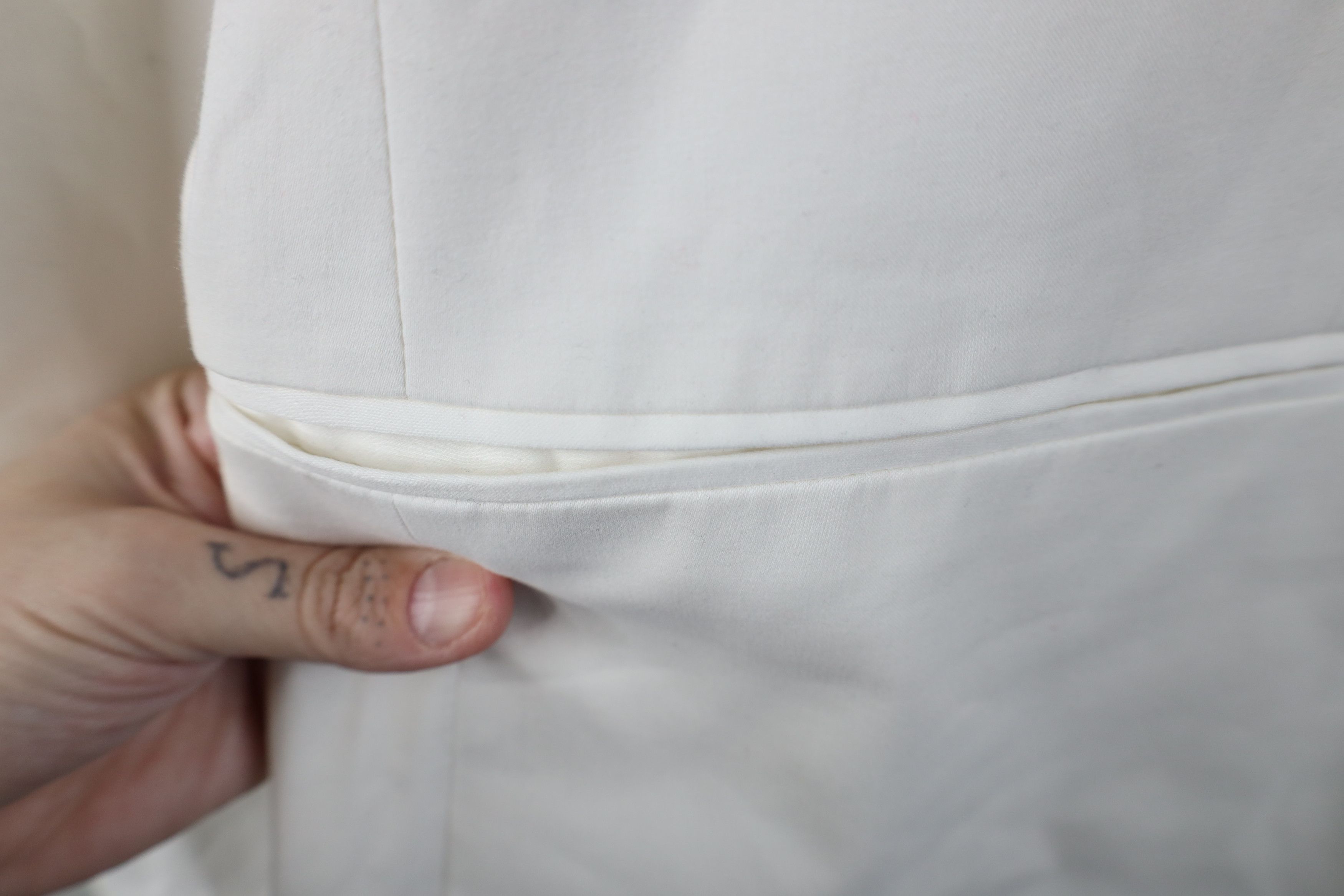 Express × Vintage Express One Button Wedding Tuxedo Suit Blazer Jacket White Size US XXL / EU 58 / 5 - 8 Thumbnail
