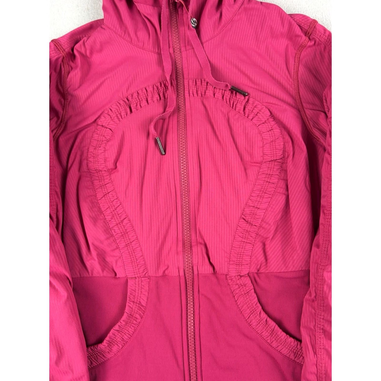 Lululemon Lululemon Dance Studio Jacket Hoodie Reversible Women’s Small Pink Full Zip Jacket Track Size S / US 4 / IT 40 - 2 Thumbnail
