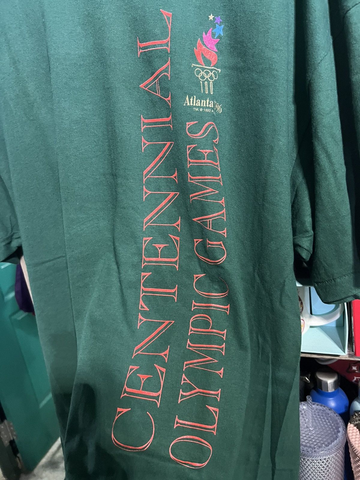 USA Olympics × Vintage Vintage Atlanta 1996 tee Size US XL / EU 56 / 4 - 2 Thumbnail