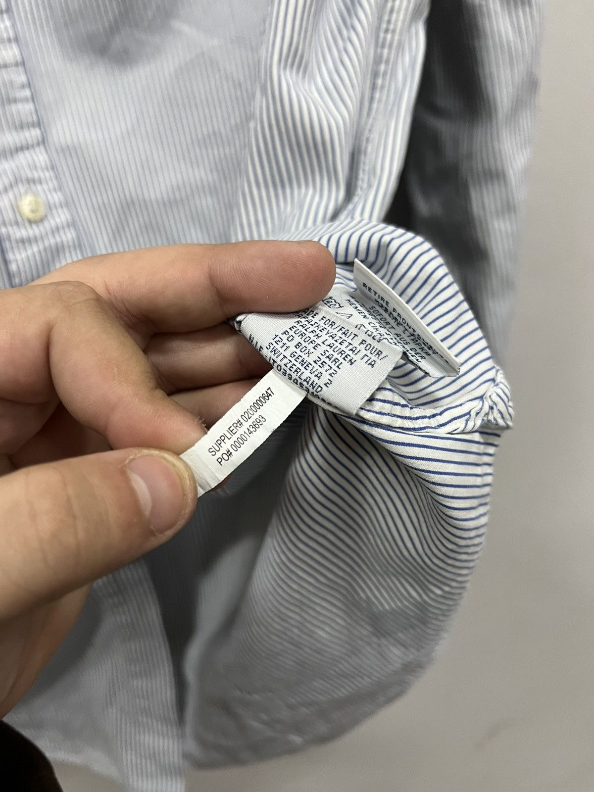 Polo Ralph Lauren Polo Ralph Lauren Shirt Old Money Size US L / EU 52-54 / 3 - 12 Thumbnail