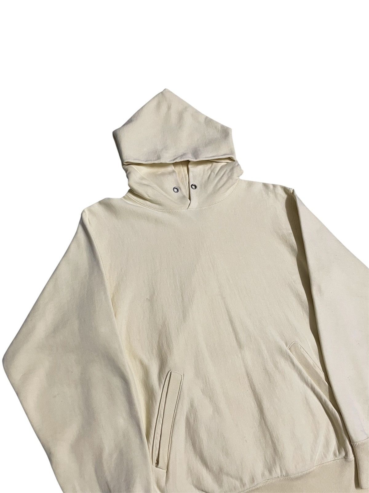 Full Count & Co. Fullcount Japan Hoodie Cream Size US M / EU 48-50 / 2 - 3 Thumbnail