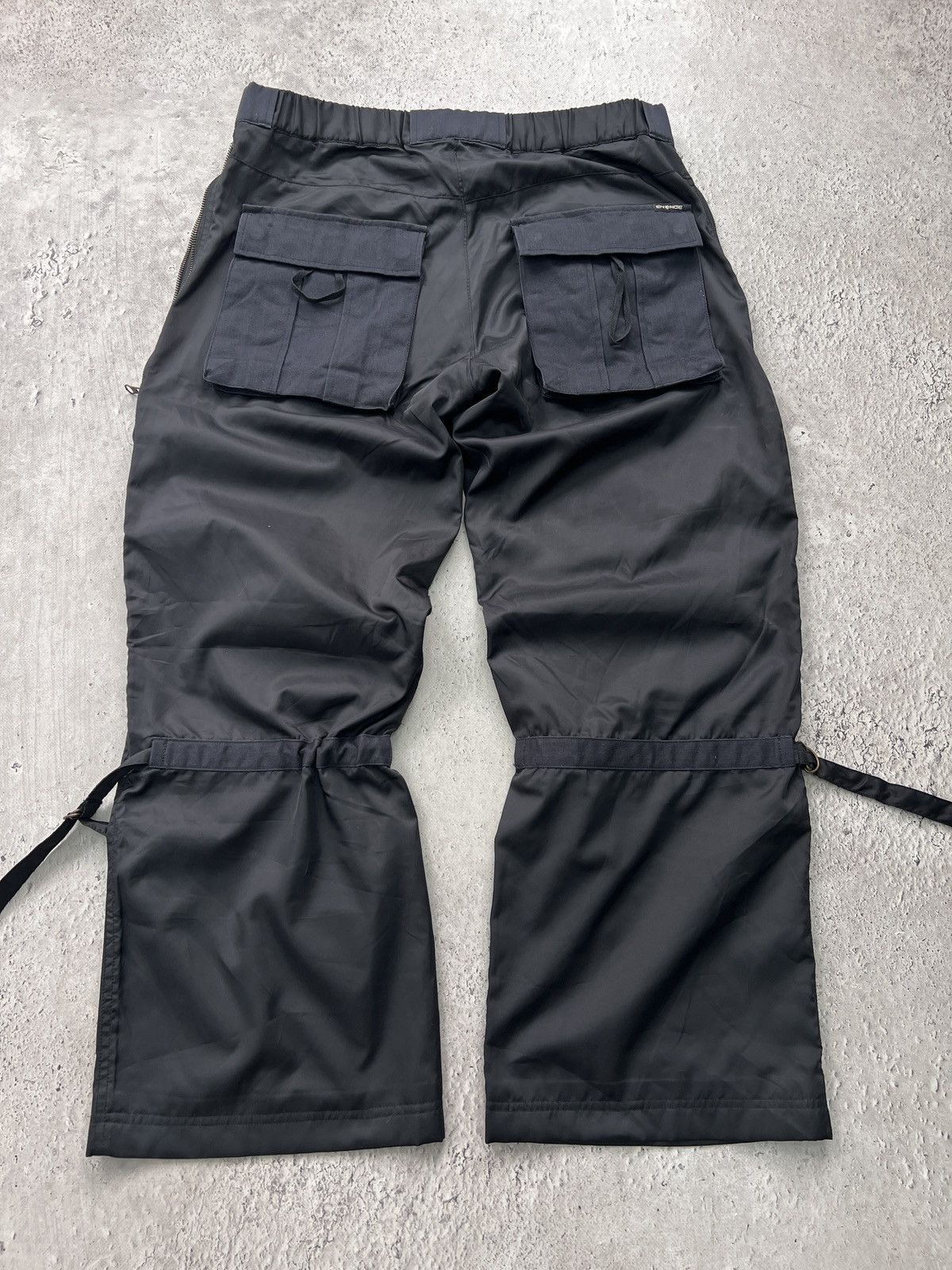 Energie × Junya Watanabe Y2K ENERGIE GOLD BAGGY NYLON JUNYAWATANABE STYLE PANTS Size US 33 - 10 Thumbnail