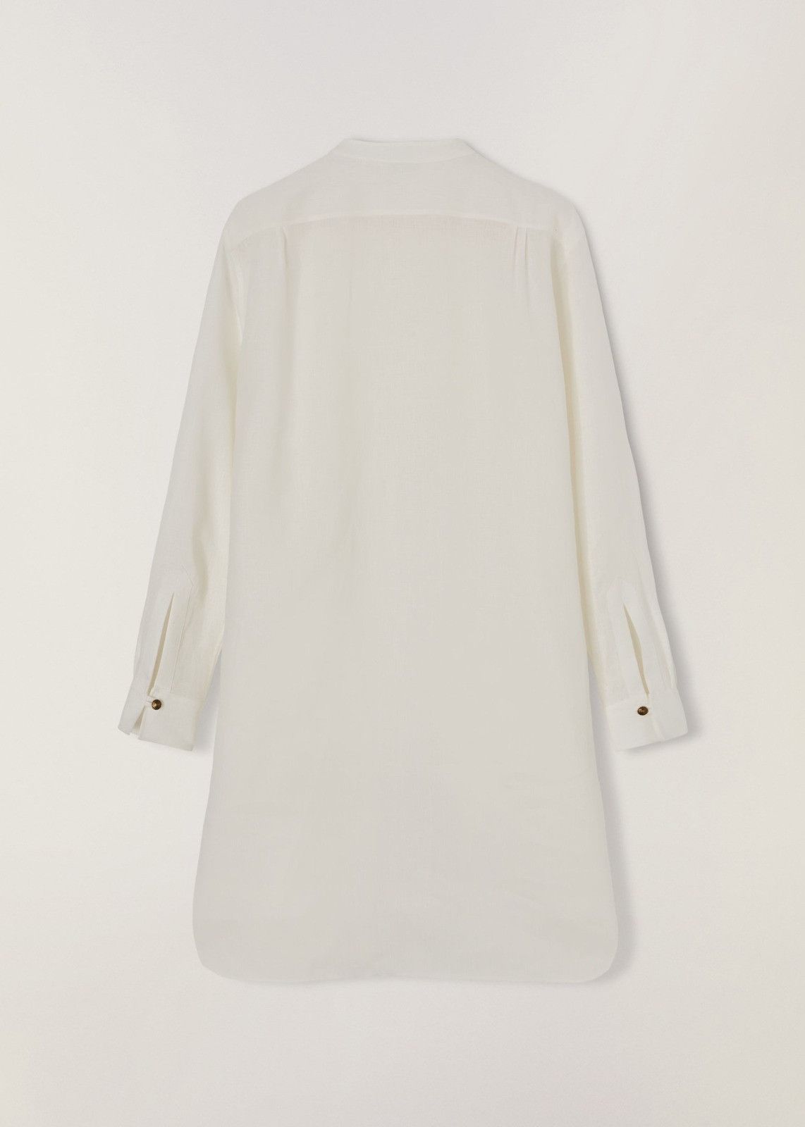 Loro Piana o1srvl11e1224 Solaire Shirt in White Size L / US 10 / IT 46 - 2 Thumbnail