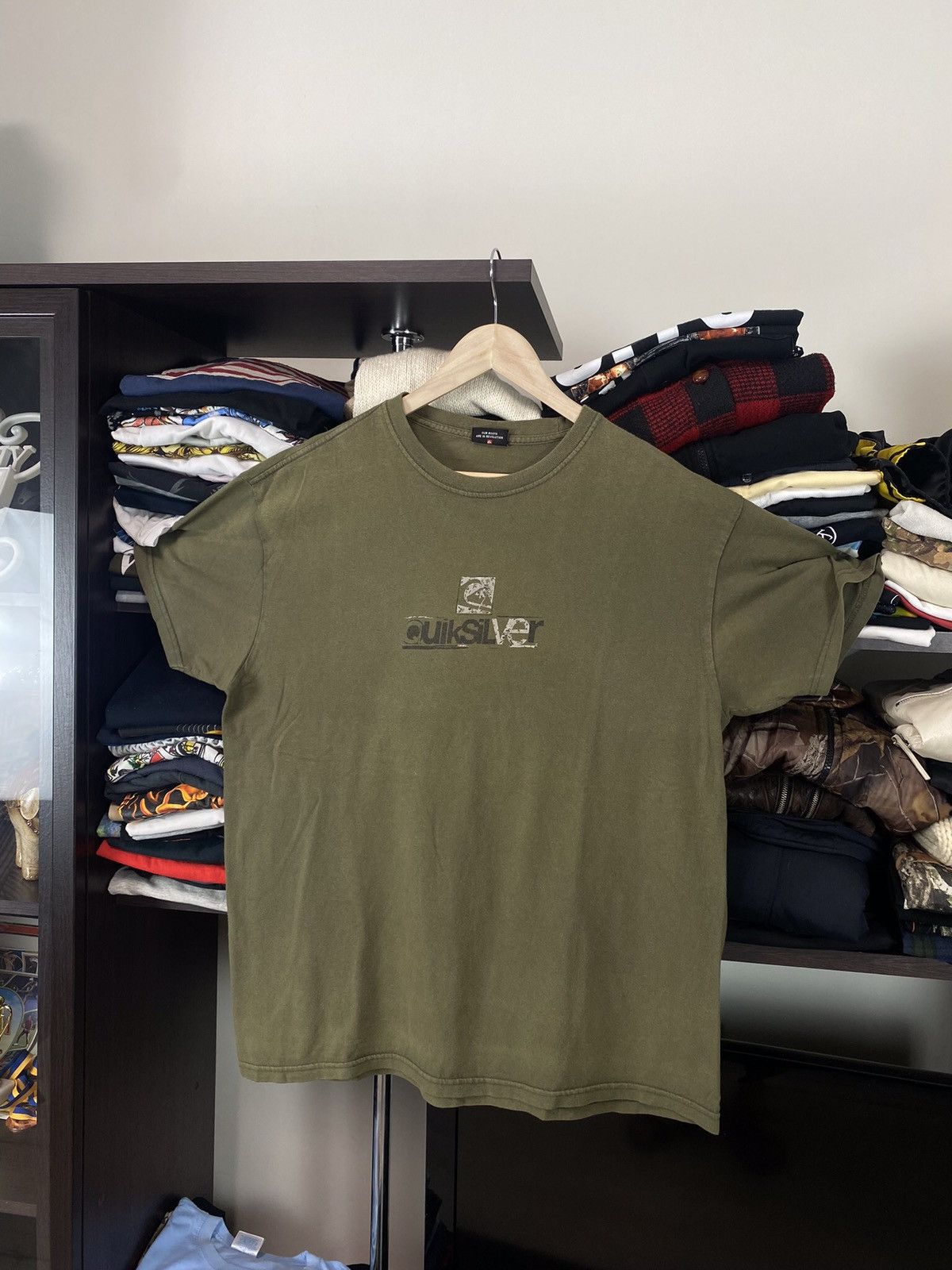 Quiksilver × Vintage Vintage Quiksilver Big Logo TEE Size US L / EU 52-54 / 3 - 2 Thumbnail