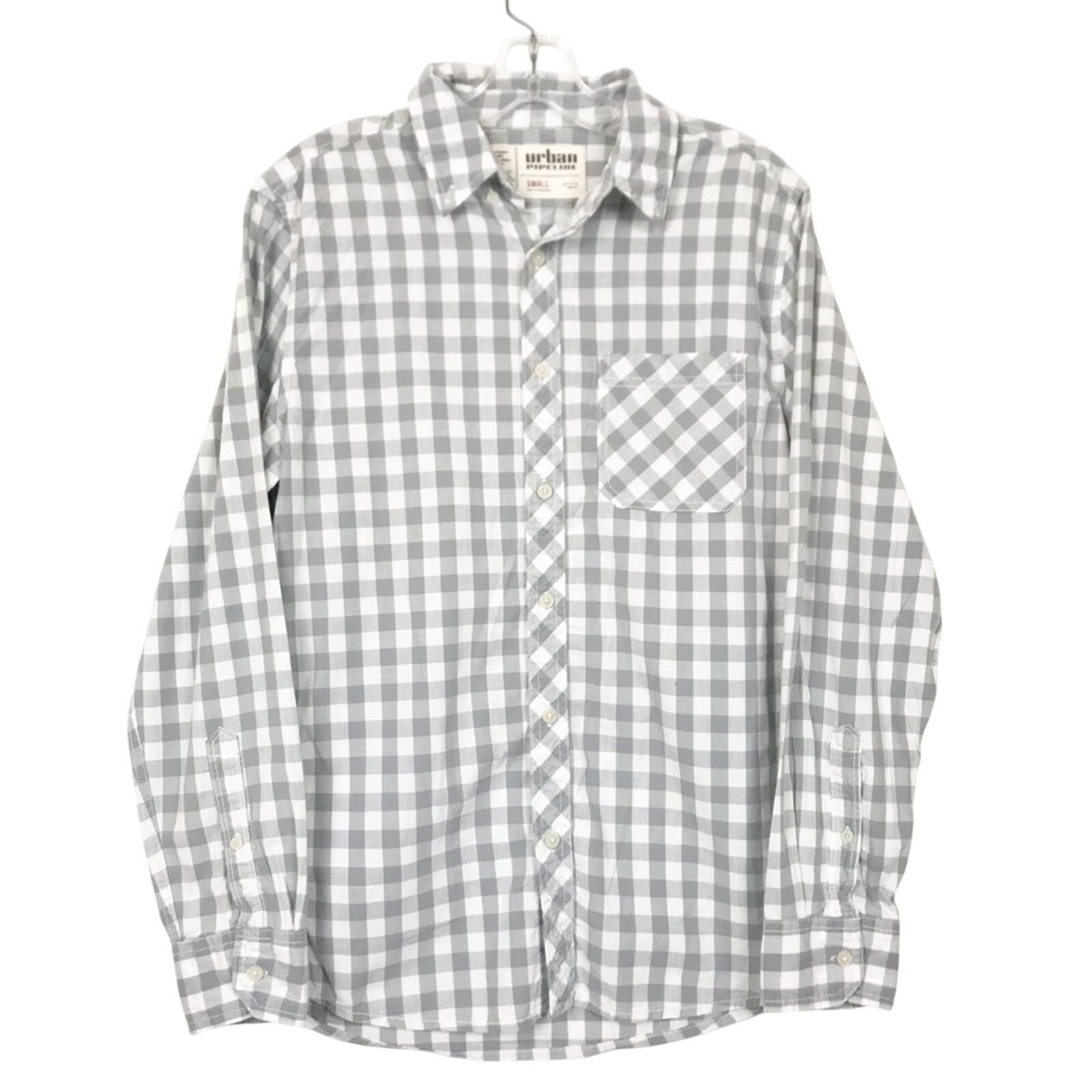 Urban Pipeline Urban Pipeline Gray & White Checkered Button down Sz S Size US S / EU 44-46 / 1 - 4 Thumbnail
