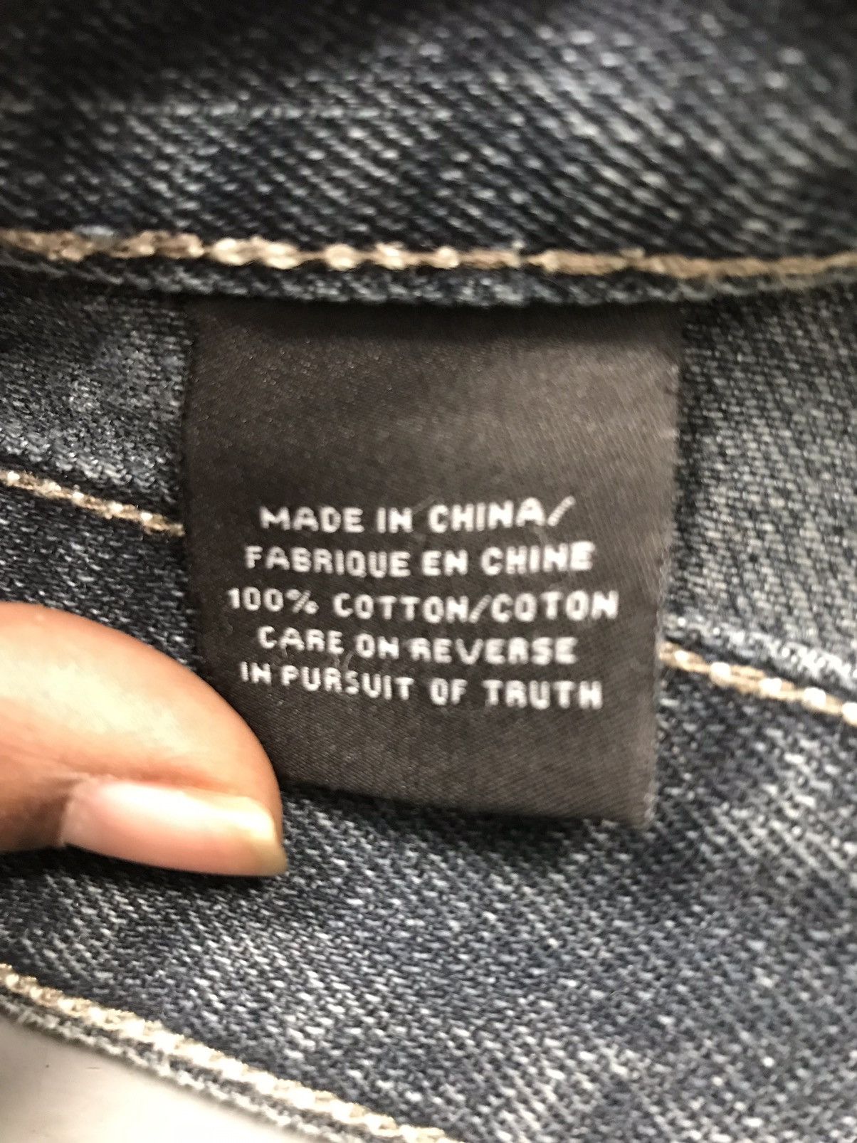 Vintage Vintage true fit denim Size US 38 / EU 54 - 8 Thumbnail