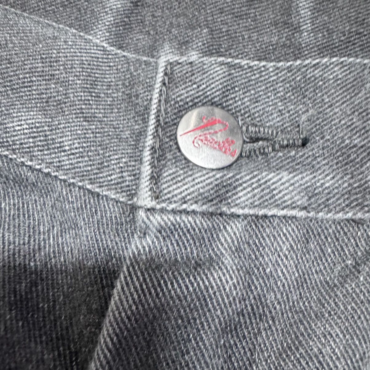 Needles Needles Faded Black Denim Loose Jeans Size US 31 - 19 Thumbnail