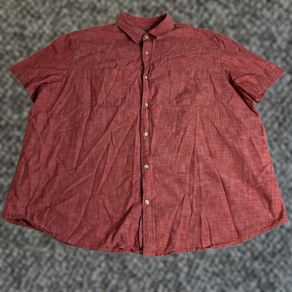 Vintage The Foundry Supply Co. Men's Shirt Red Short Sleeve Size 3XL N24 N25 Size US XXL / EU 58 / 5 - 1 Thumbnail