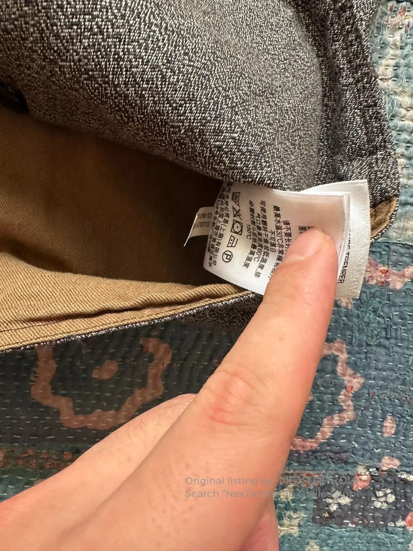 RRL Ralph Lauren gray rrl pepper salt vest size M. Size US M / EU 48-50 / 2 - 4 Thumbnail