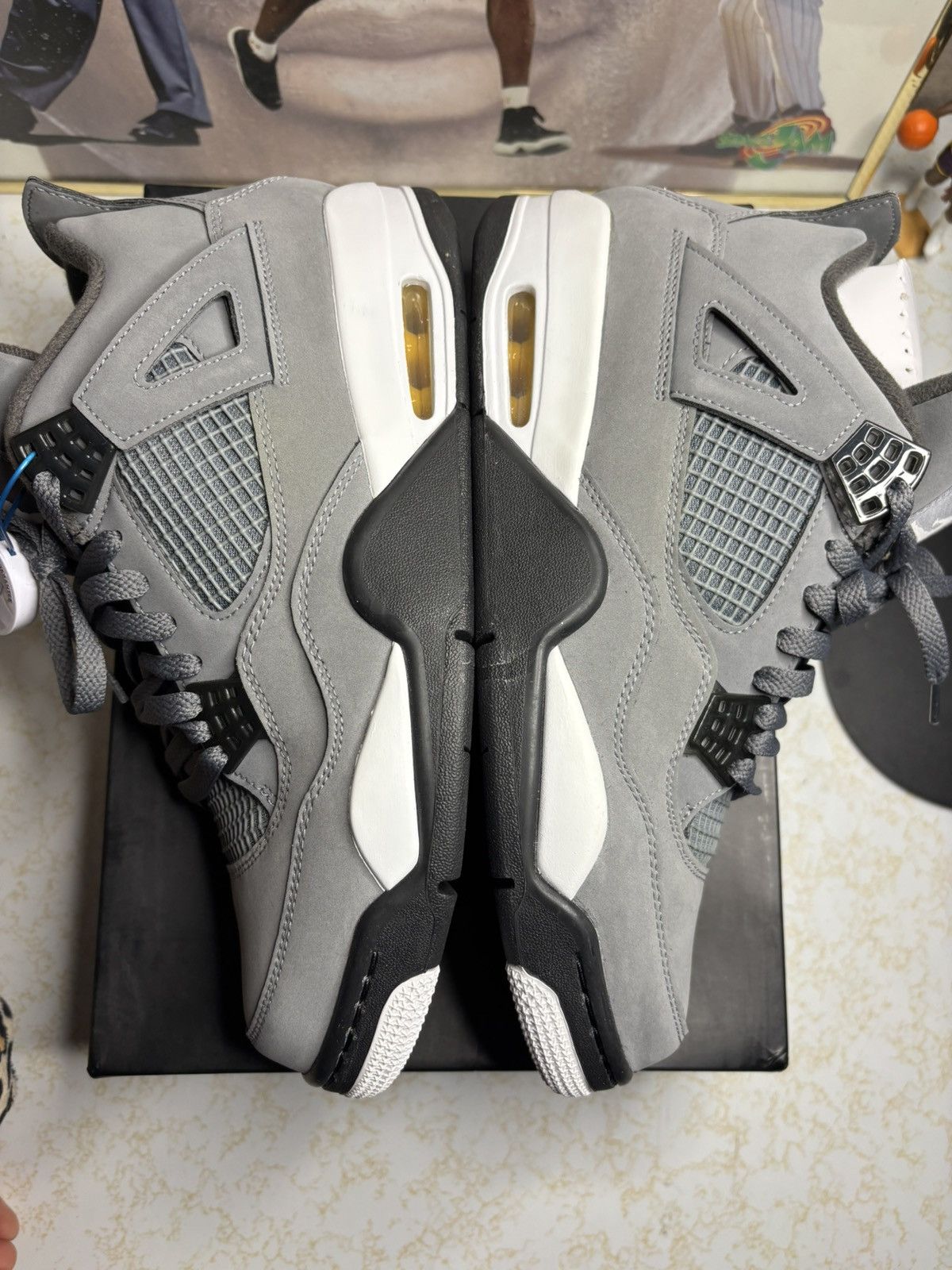 Jordan Brand Jordan Retro 4 ‘cool grey’ Size US 10 / EU 43 - 4 Thumbnail