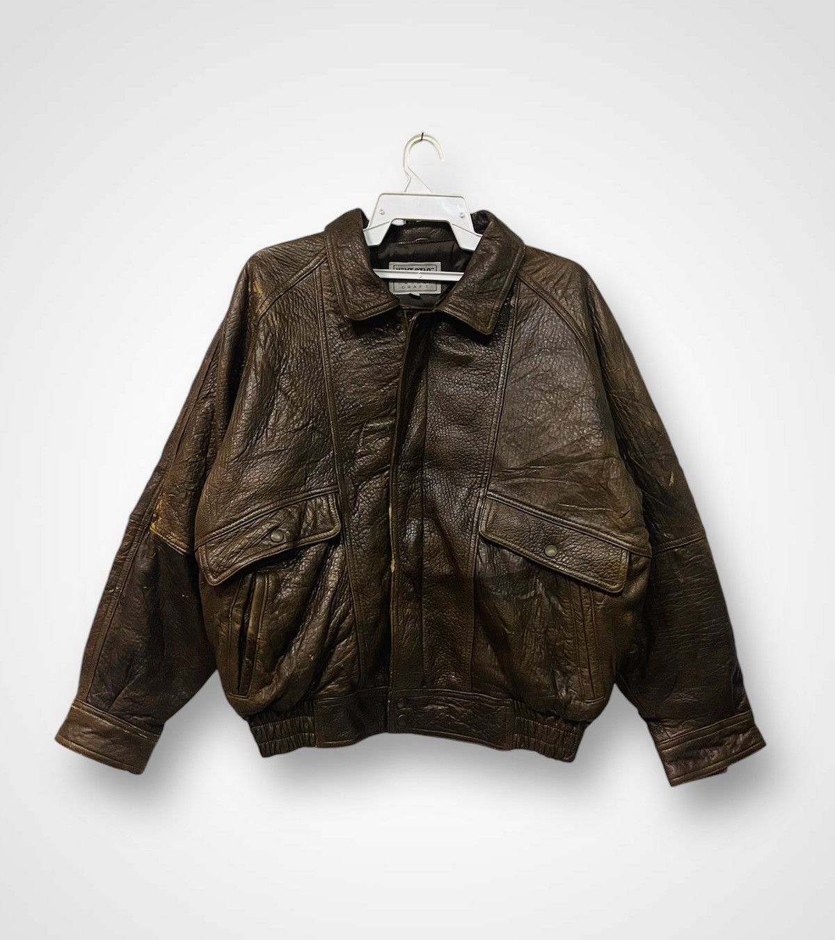 Genuine Leather Next Stage Leather Jacket (Distressed) Size US L / EU 52-54 / 3 - 1 Thumbnail