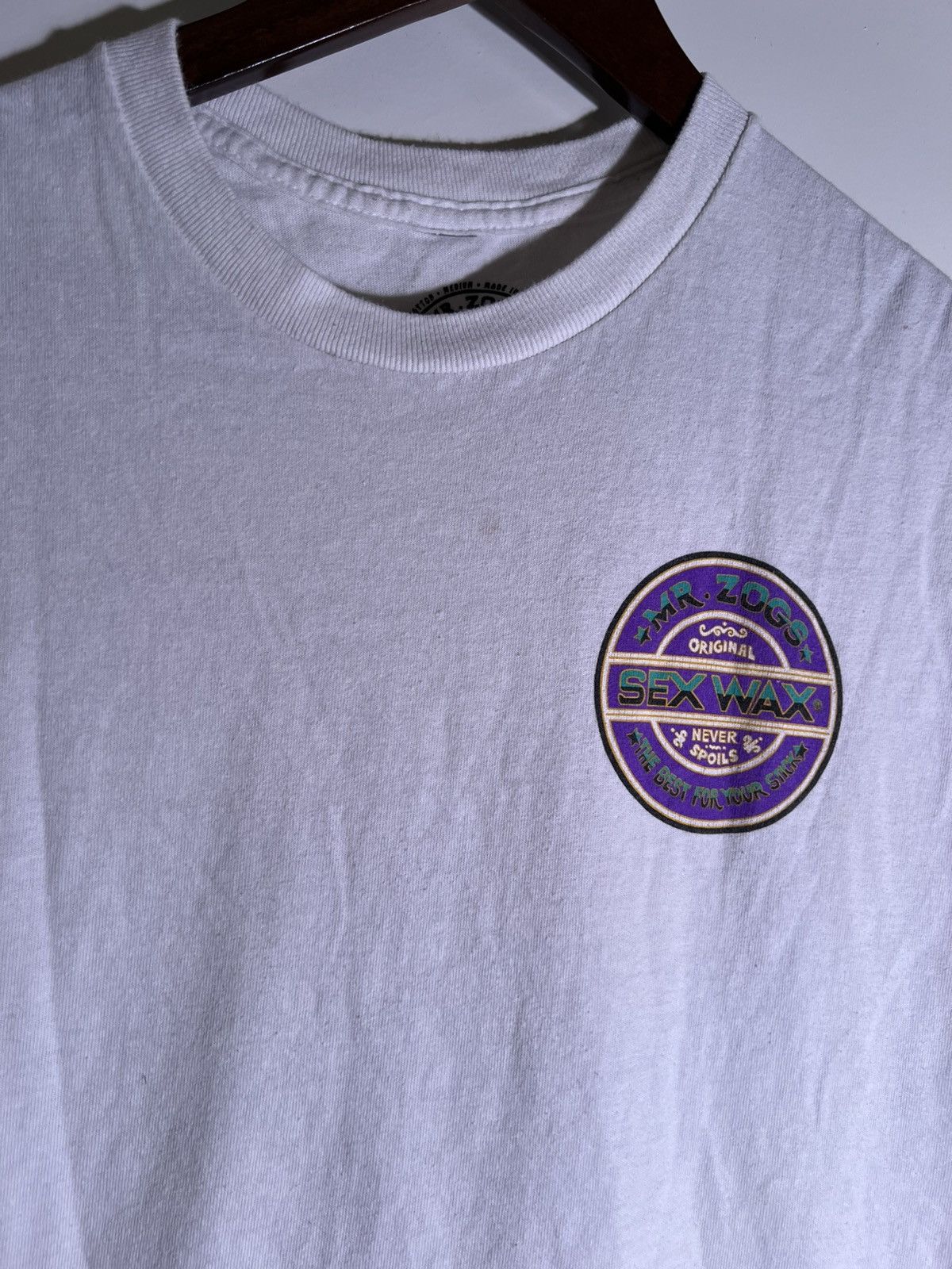Vintage Y2K 2000’s VTG Vintage Mr. Zogs Sex Wax Retro Streetwear Tee Size US M / EU 48-50 / 2 - 7 Thumbnail