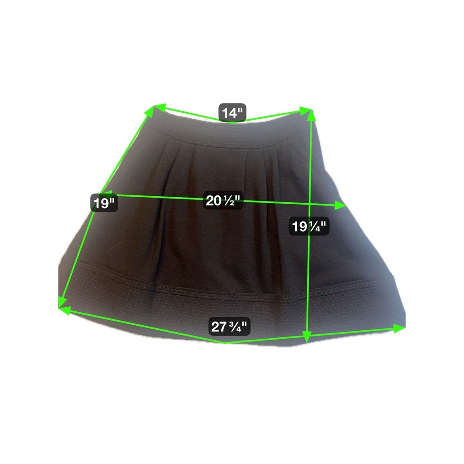Marc by Marc Jacobs Marc by Marc Jacobs Black Pleated Mini Skirt -Trim Detail S Size 27" / US 4 / IT 40 - 2 Thumbnail