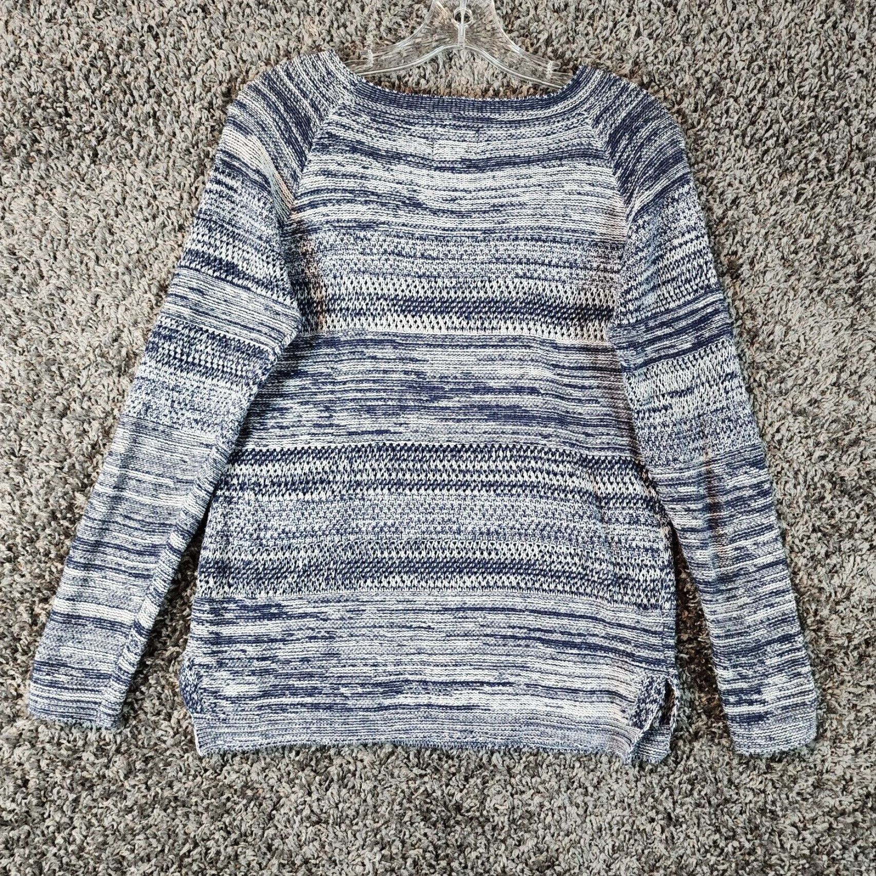 Vintage St. John's Bay Women's Sweater Long Sleeve Knit Size S Blue Pullover Size S / US 4 / IT 40 - 5 Thumbnail