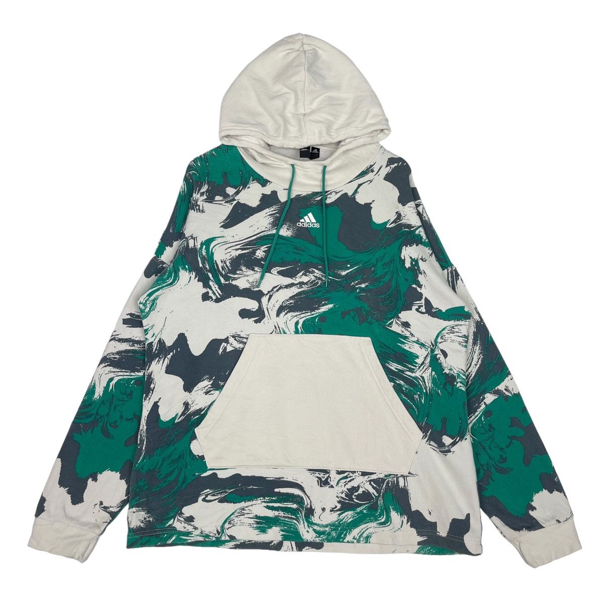 Adidas Adidas Full Print Hoodie Size US XL / EU 56 / 4 - 1 Thumbnail