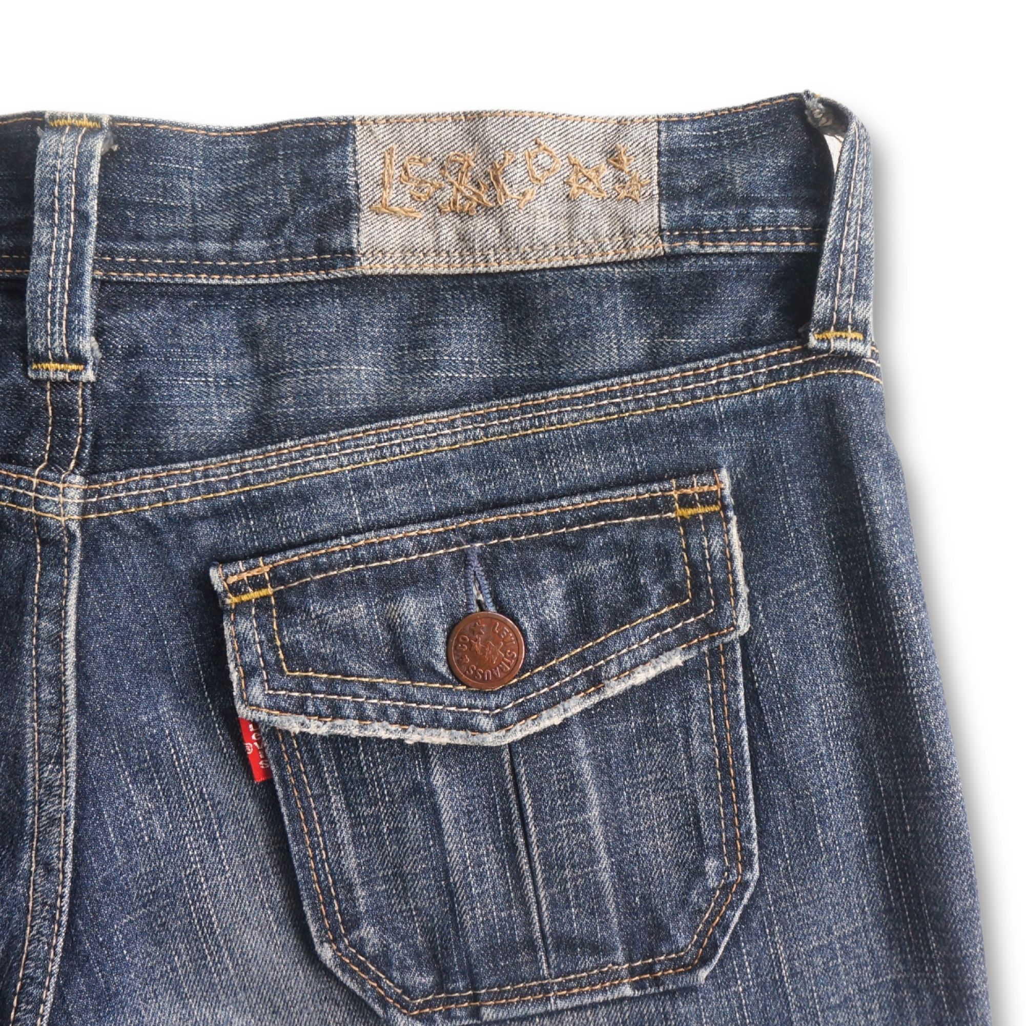 Levi's × Levi's Vintage Clothing Levi's C56 Women Bush Jeans Size 30" / US 8 / IT 44 - 5 Thumbnail