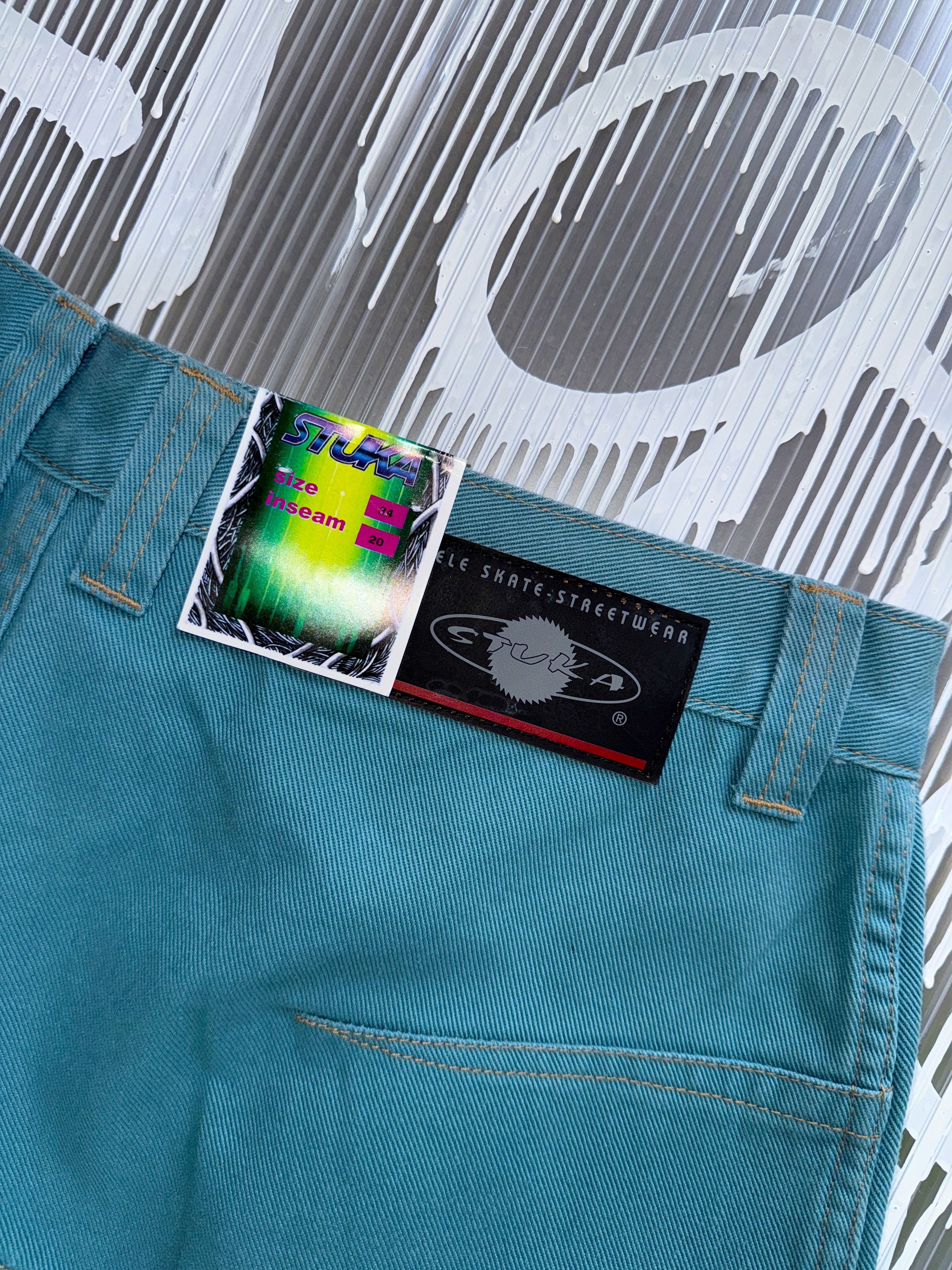 JNCO Stuka blue jorts - W34 Size US 34 / EU 50 - 3 Thumbnail