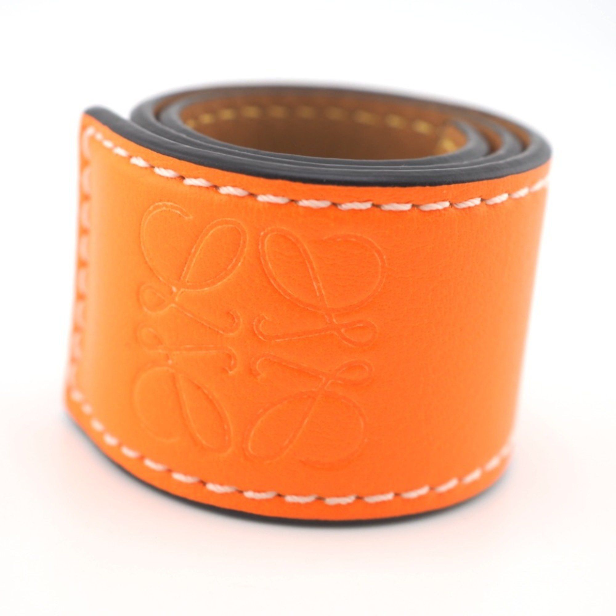 Loewe o1d2blof0824 Size: OS / Calfskin Twist Bracelet in
