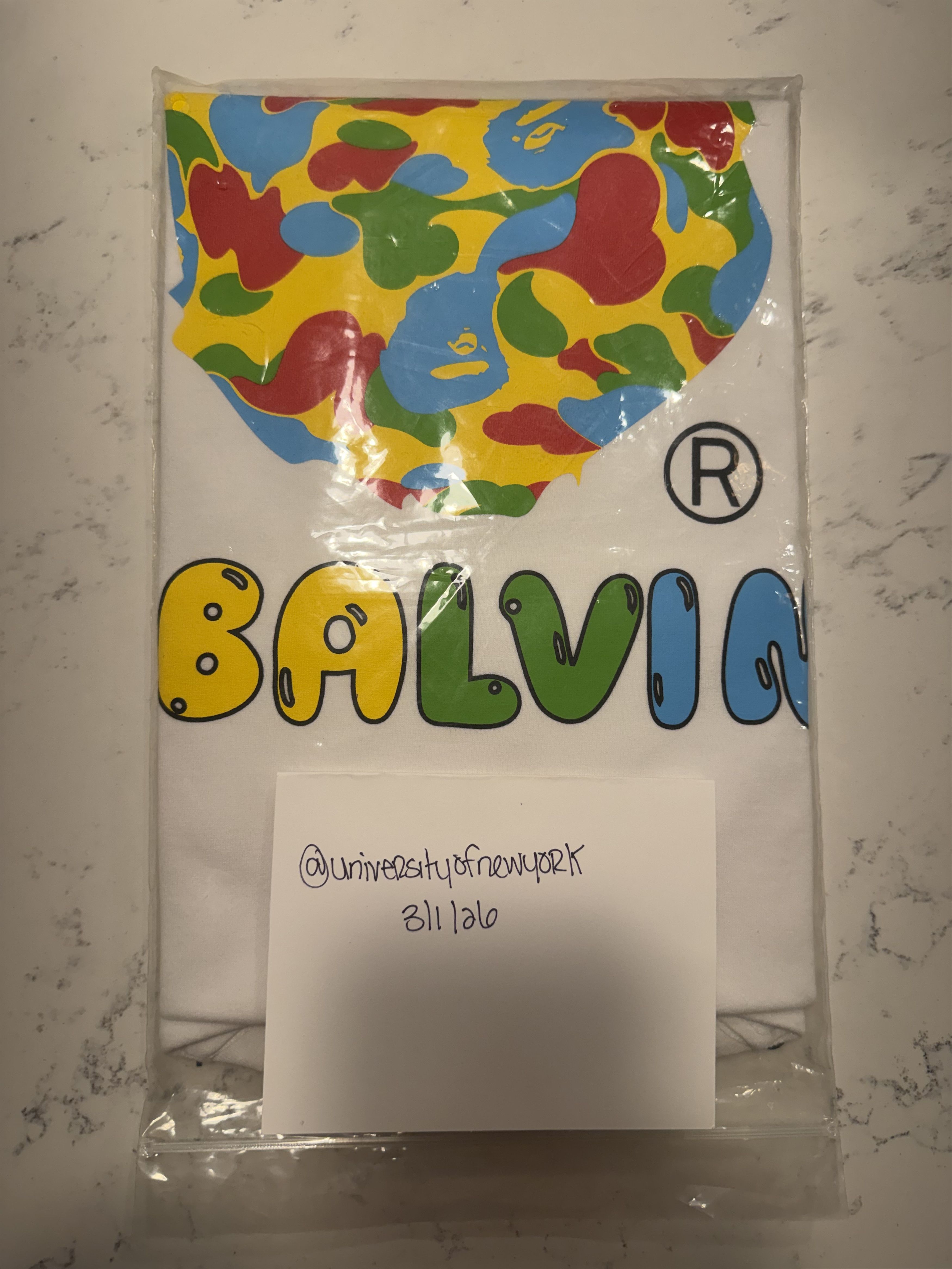 Bape BAPE x J Balvin FW19 Tee Size US XL / EU 56 / 4 - 1 Thumbnail