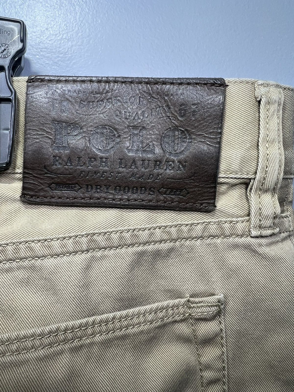 Polo Ralph Lauren Polo Ralph Lauren 650 Straight Fit 5 Pockets Chino 36x30 Size US 36 / EU 52 - 4 Thumbnail