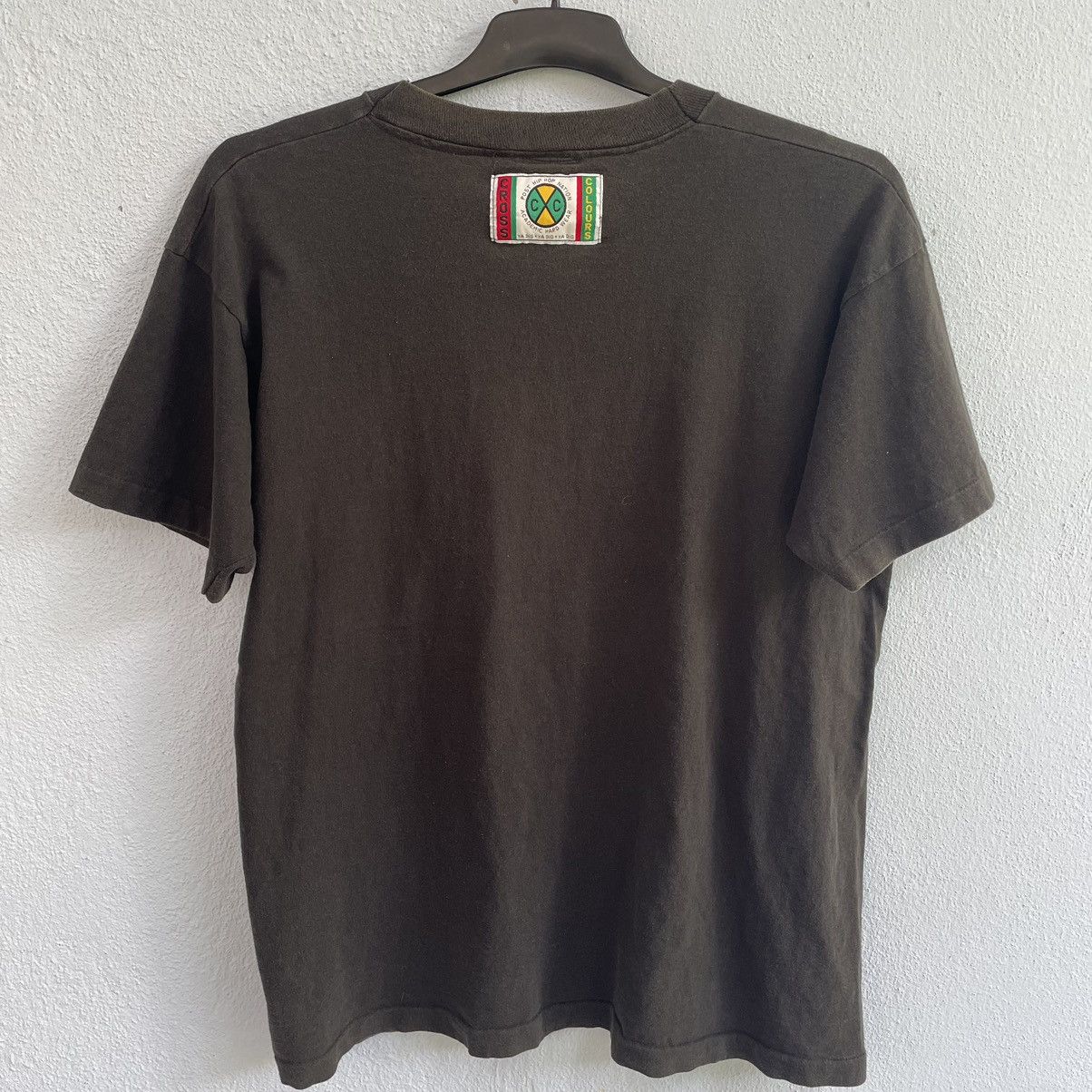 Cross Colours × Vintage Vintage 90s cross colours be slammin joint solo tshirt Size US XL / EU 56 / 4 - 7 Thumbnail