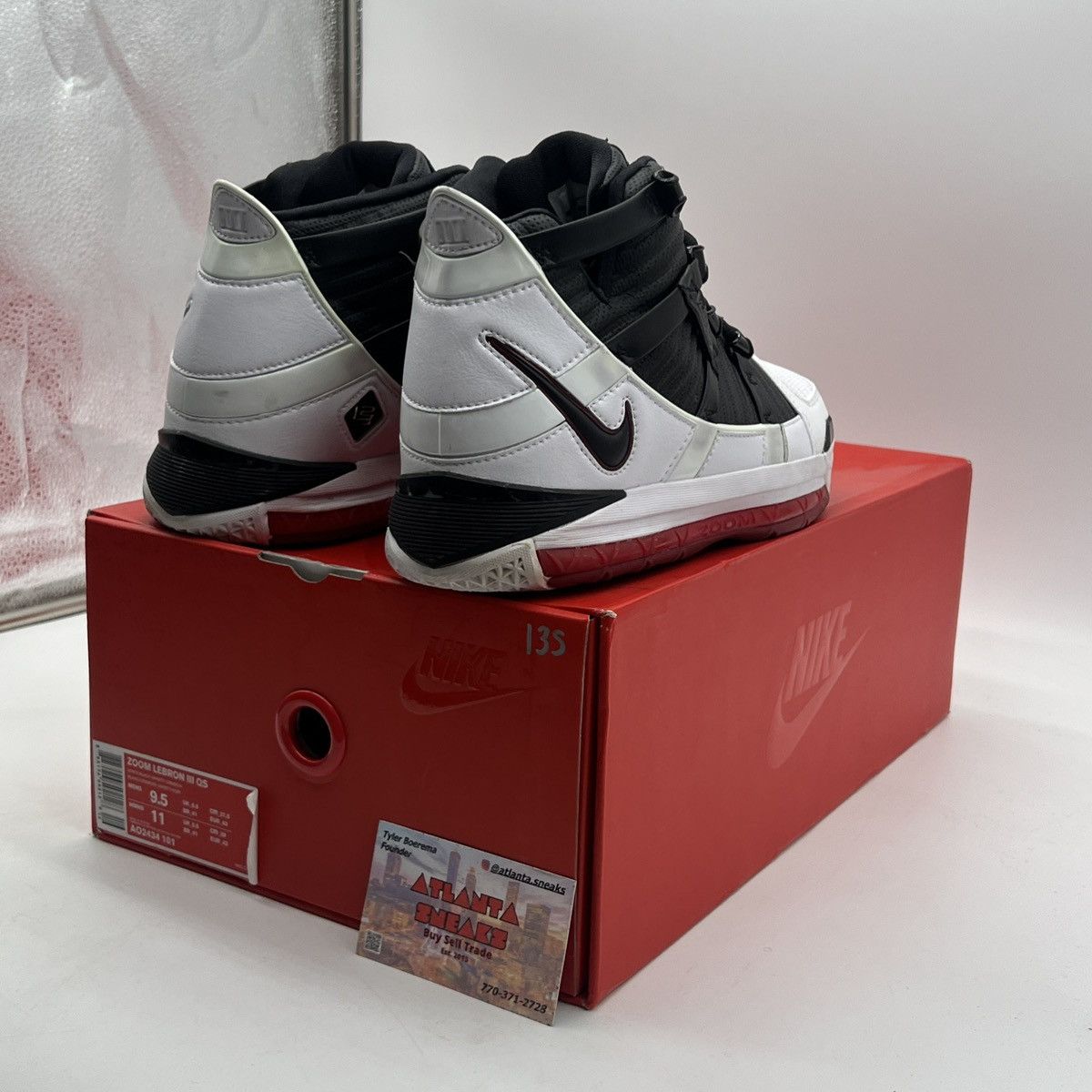Nike Zoom lebron 3 home Size US 9.5 / EU 42-43 - 5 Thumbnail