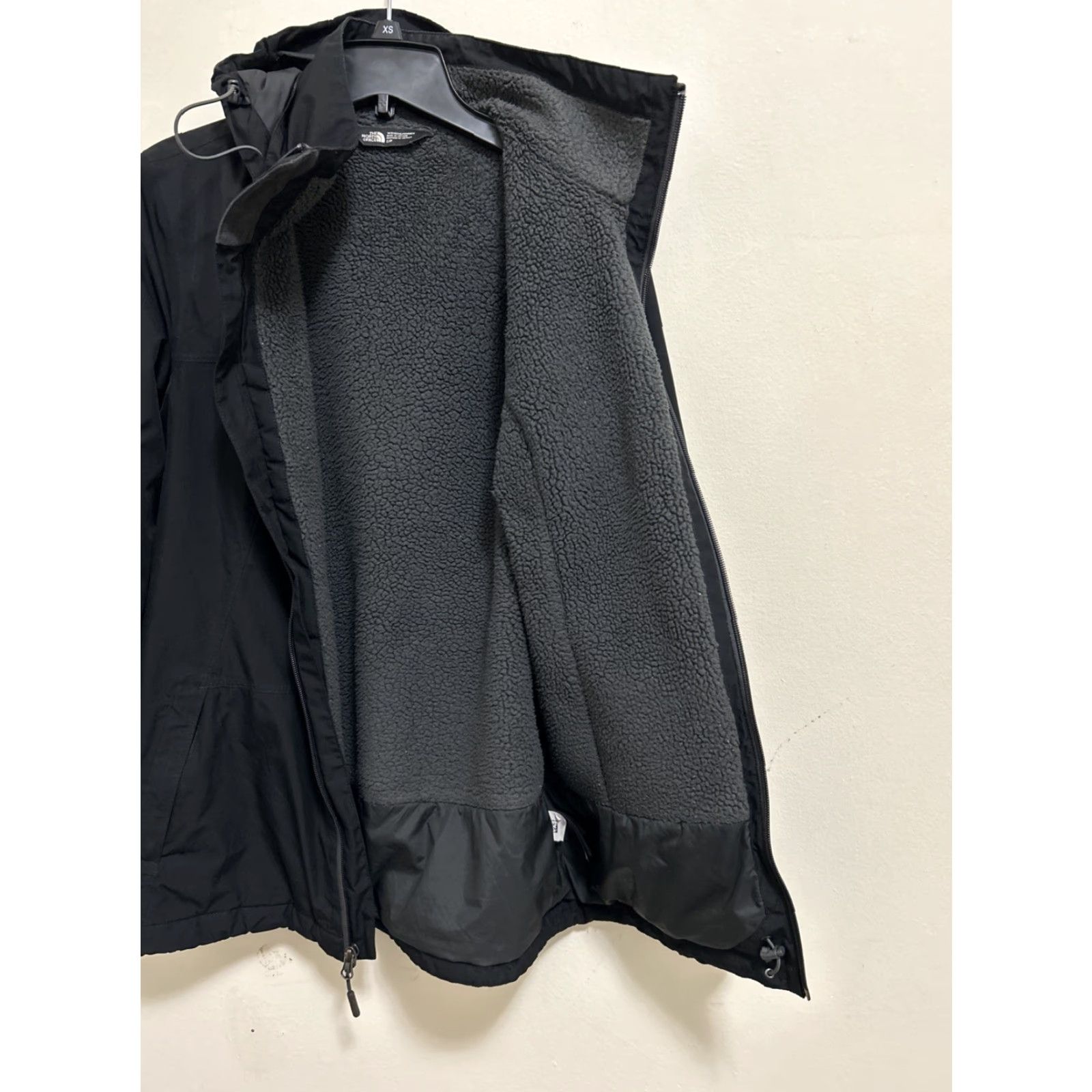 The North Face VINTAGE The North Face Jacket Womens Small Purple Hooded Full Zip Parka Fleece Lined Ski Women Size S / US 4 / IT 40 - 7 Thumbnail