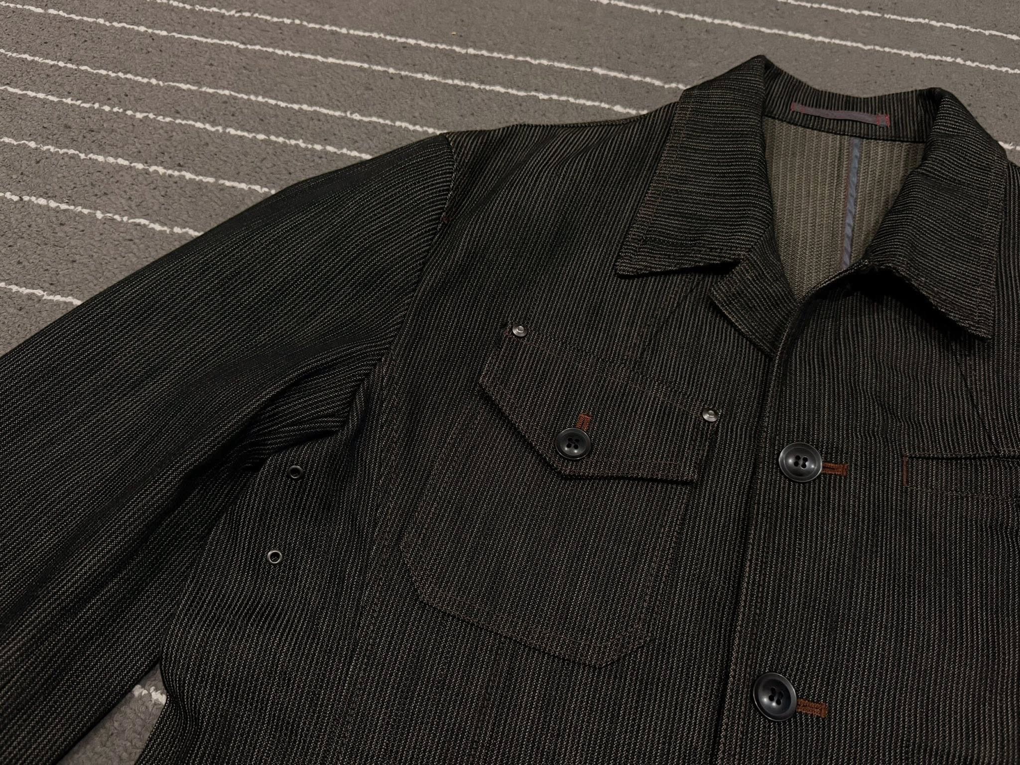 Japanese Brand ELLE HOMME denim jacket MAN M 2245 Size US M / EU 48-50 / 2 - 6 Thumbnail
