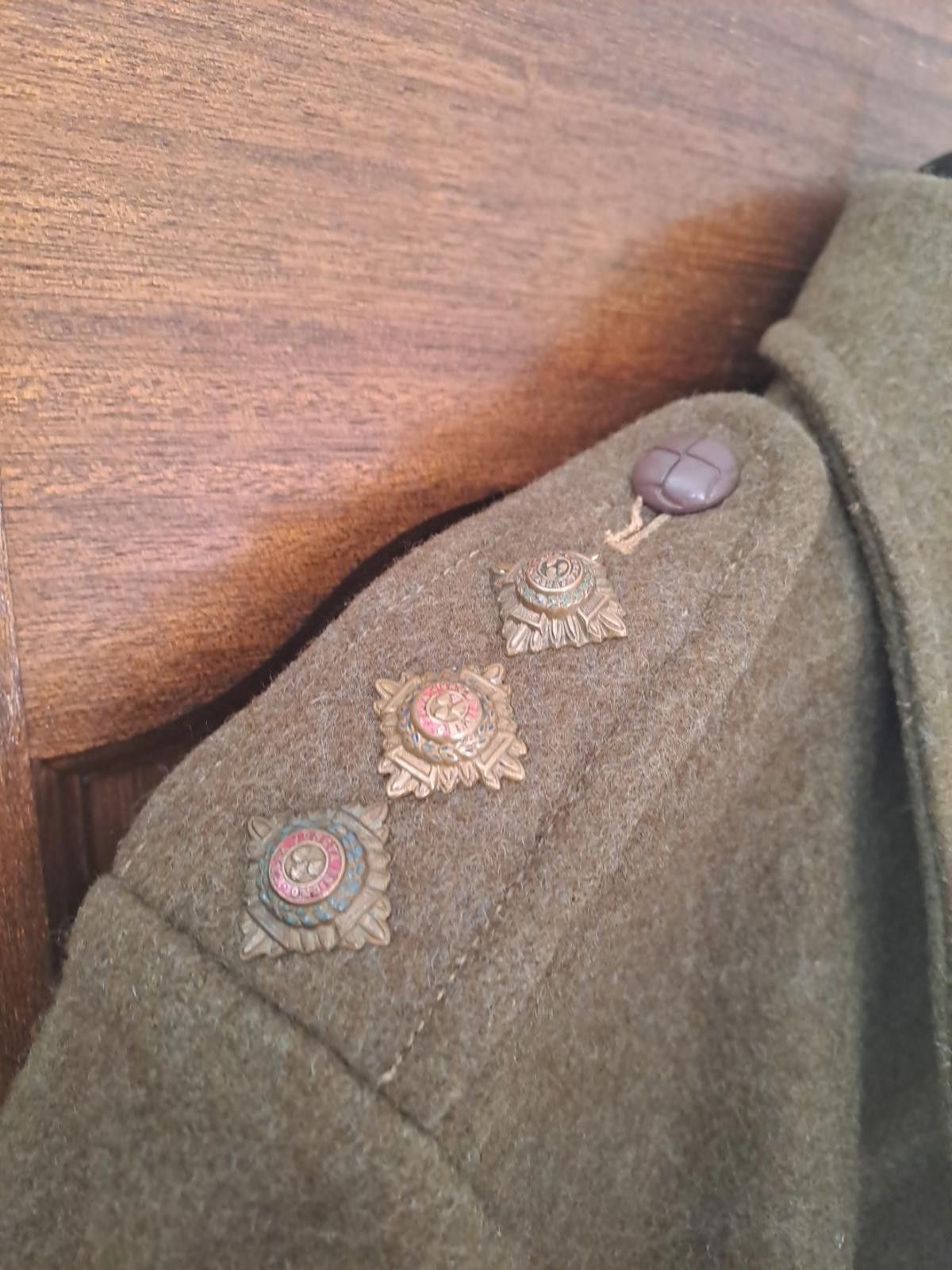 Other British Army Pattern Dismounted Greatcoat 1951 Medium Size US M / EU 48-50 / 2 - 4 Thumbnail