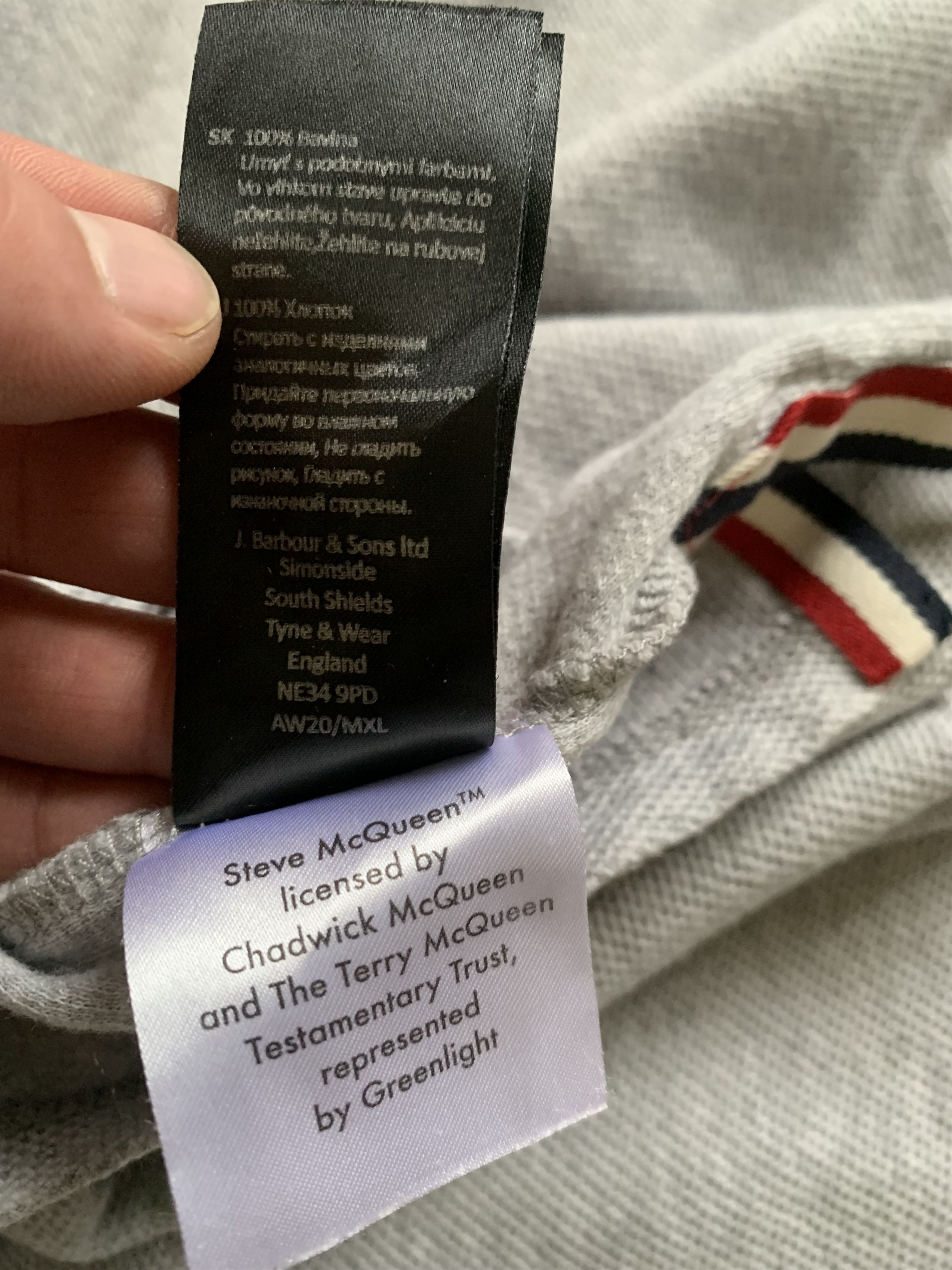 Barbour × Vintage Barbour International Steve McQueen Button Up T-shirt Size US XXL / EU 58 / 5 - 8 Thumbnail