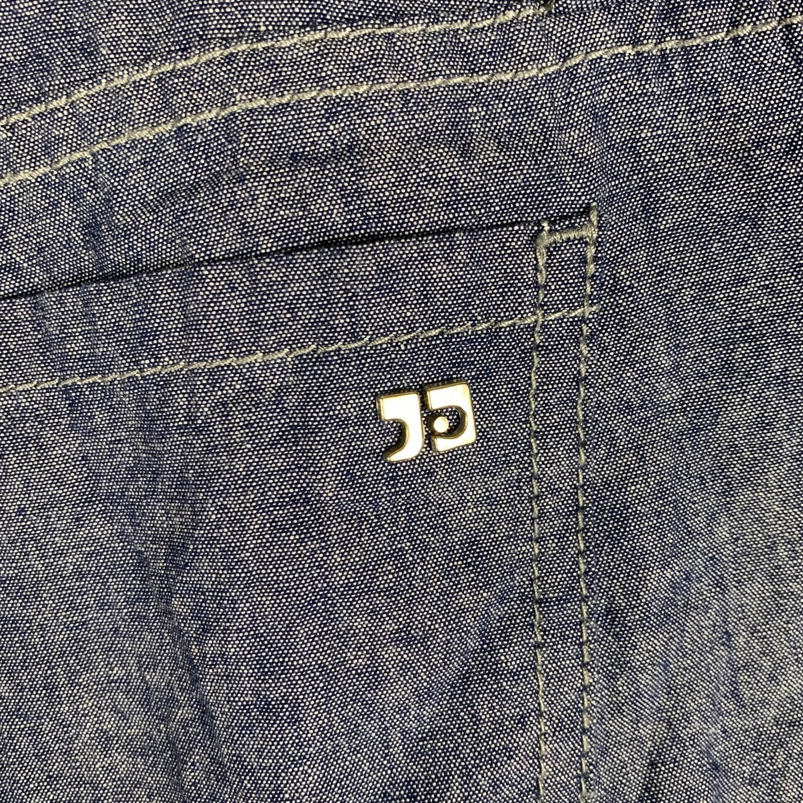 Designer Joes Jeans Chambray Wide Leg Trouser Pants Sz 30x30 (372) Size 26" / US 2 / IT 38 - 6 Thumbnail