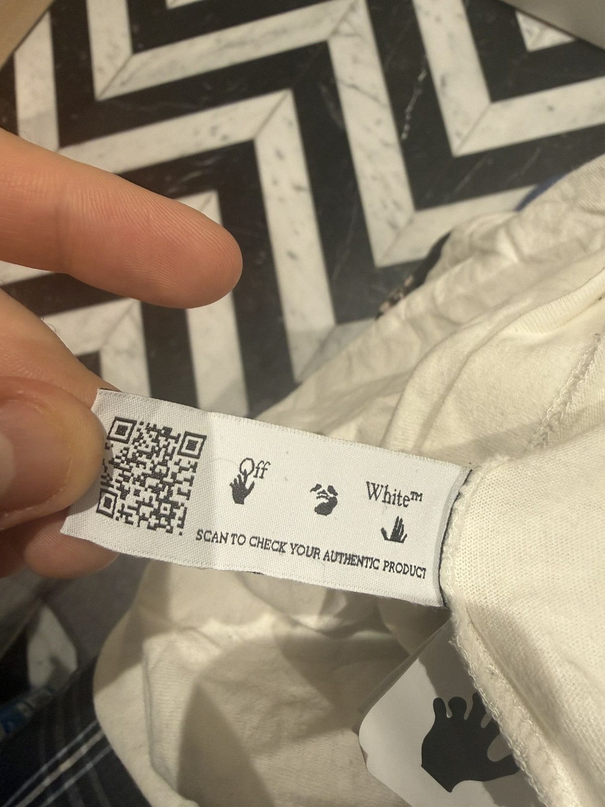 Off-White Offwhite Caravaggio Tee Size US XXS / EU 40 - 8 Thumbnail