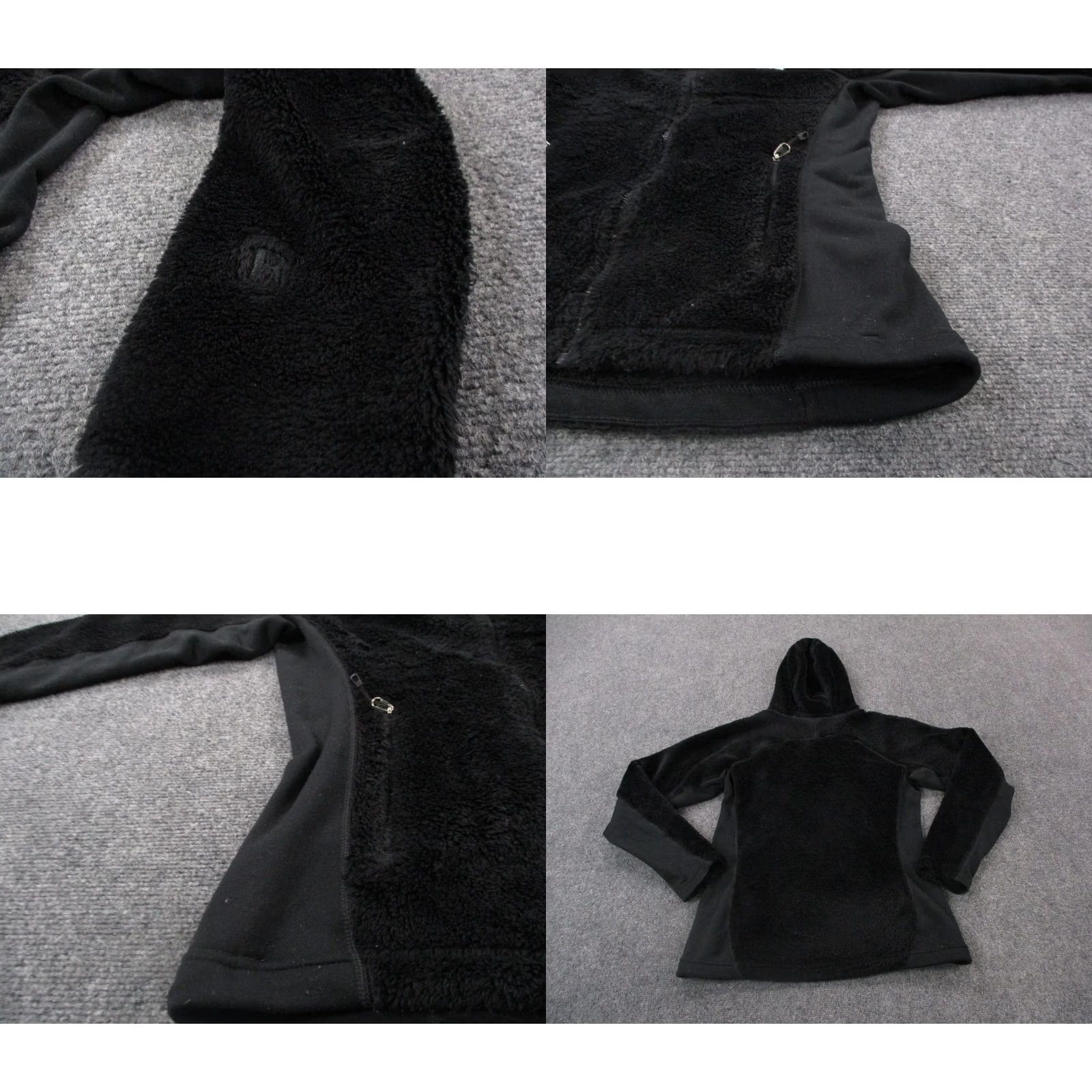 Patagonia Patagonia Jacket Womens M Black Fuzzy Fleece Regulator Hi Loft Hoody 25706 Size M / US 6-8 / IT 42-44 - 8 Thumbnail