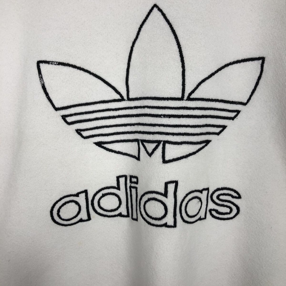 Adidas Vintage Adidas Big Logo Sweatshirt 90s Collection XL #A2 Size US M / EU 48-50 / 2 - 10 Thumbnail