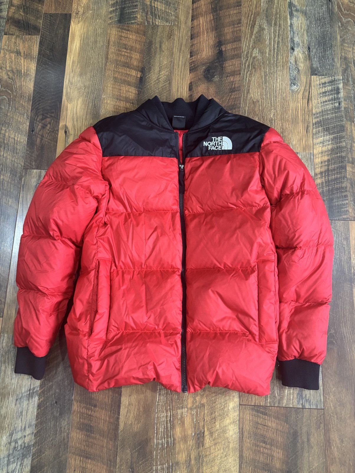 The North Face × Vintage The North Face 1996 Retro Nuptse 700 Fill Packable Jacket Size US S / EU 44-46 / 1 - 1 Thumbnail
