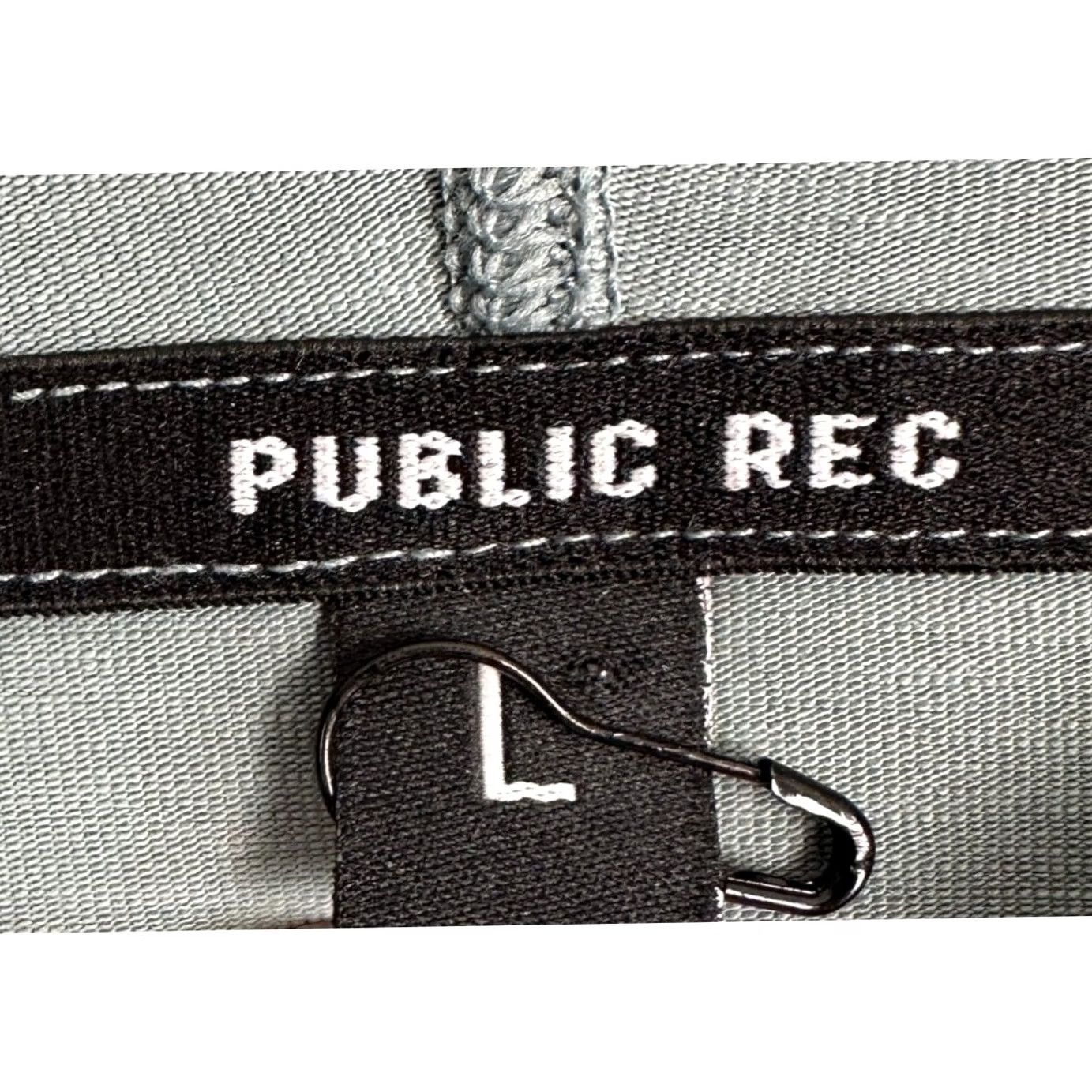 Vintage Public Rec Hoodie Mens L Blue Sweatshirt Lightweight Pima Cotton Blend Pullover Long Sleeve Breathable Casual Activewear Logo Size US L / EU 52-54 / 3 - 4 Thumbnail
