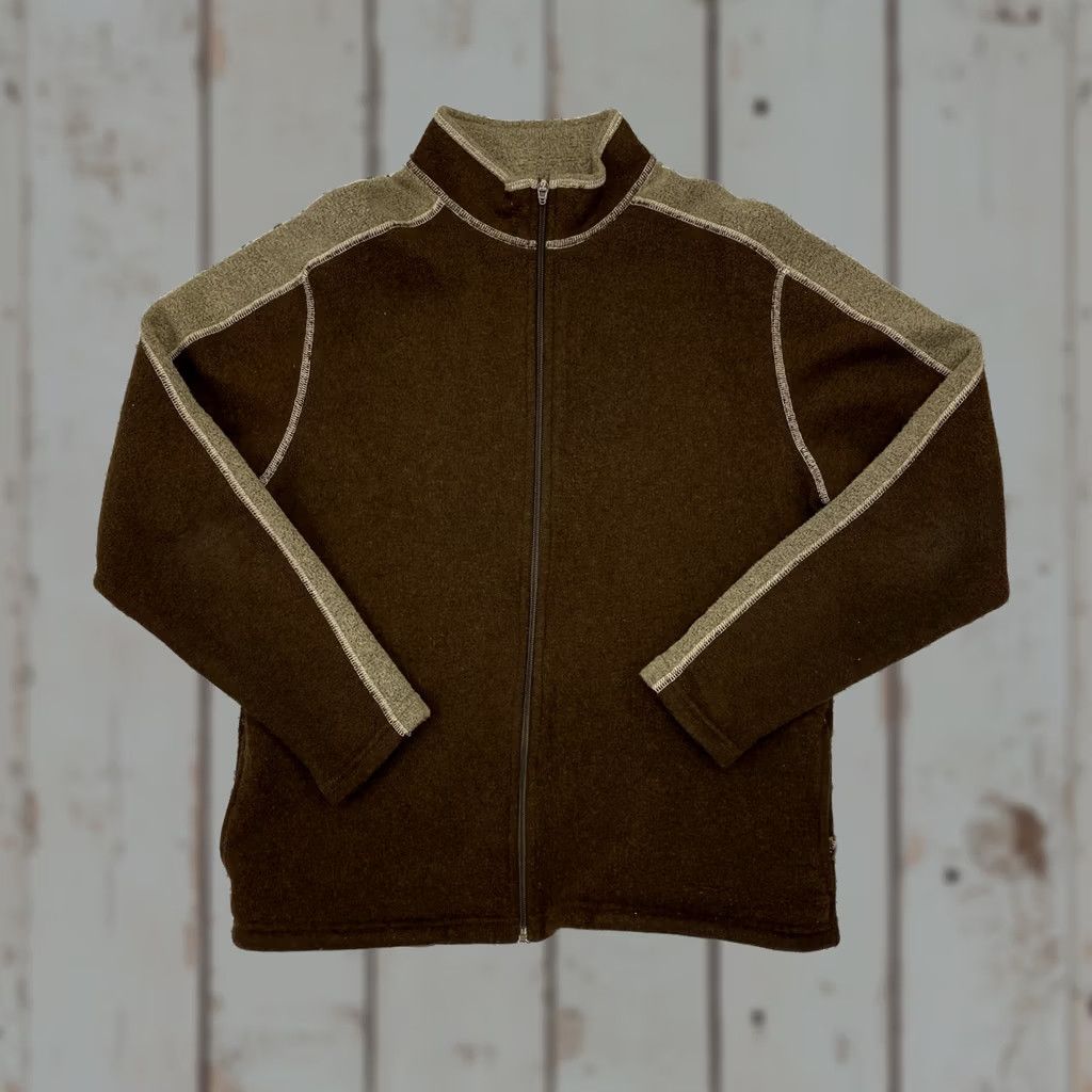 Vintage Kuhl Sweatshirt Mens Large Brown Fleece Sherpa Zip up Zip Up Size US M / EU 48-50 / 2 - 1 Thumbnail