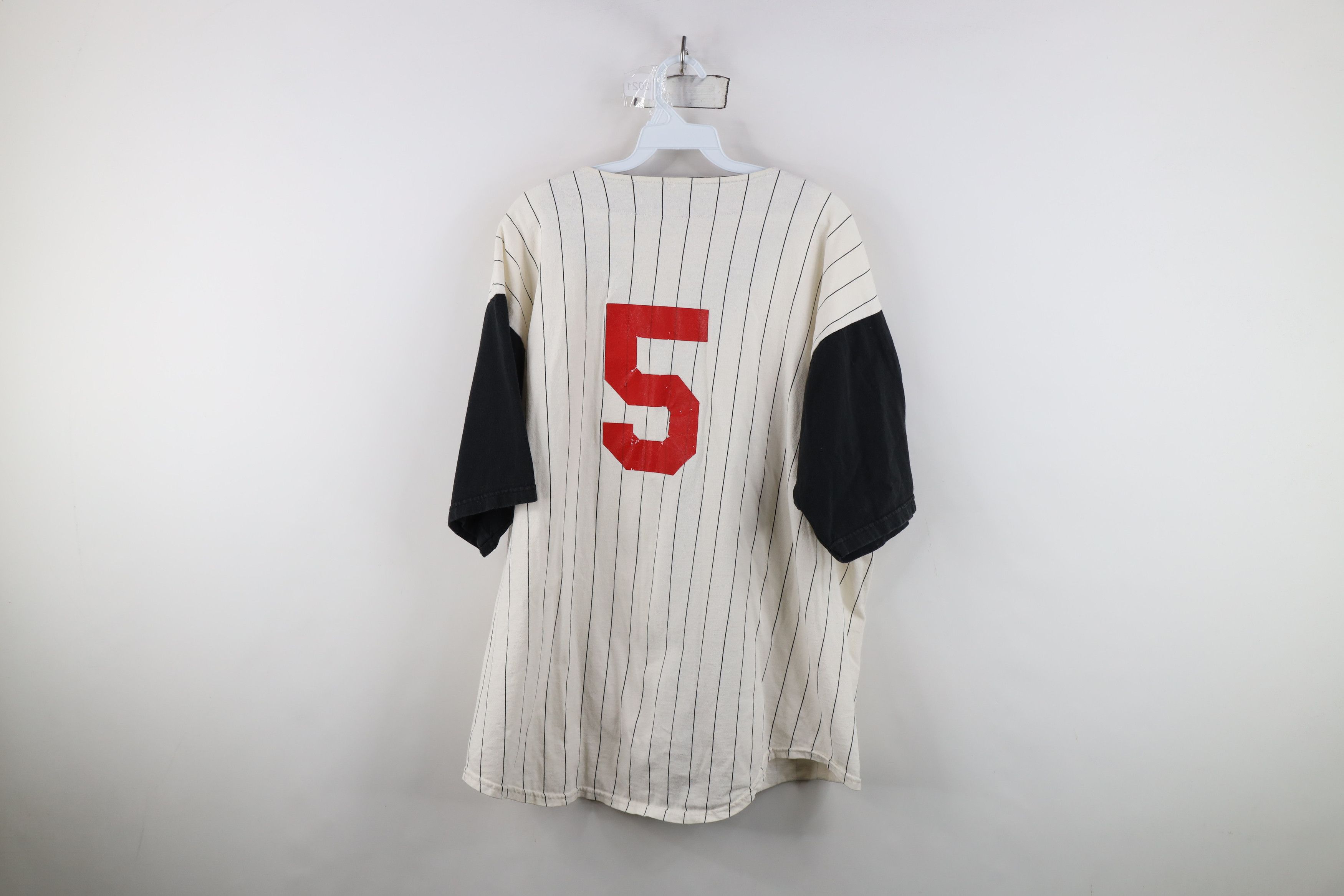 Vintage Vintage 90s Streetwear Short Sleeve Baseball Jersey Size US XL / EU 56 / 4 - 12 Thumbnail