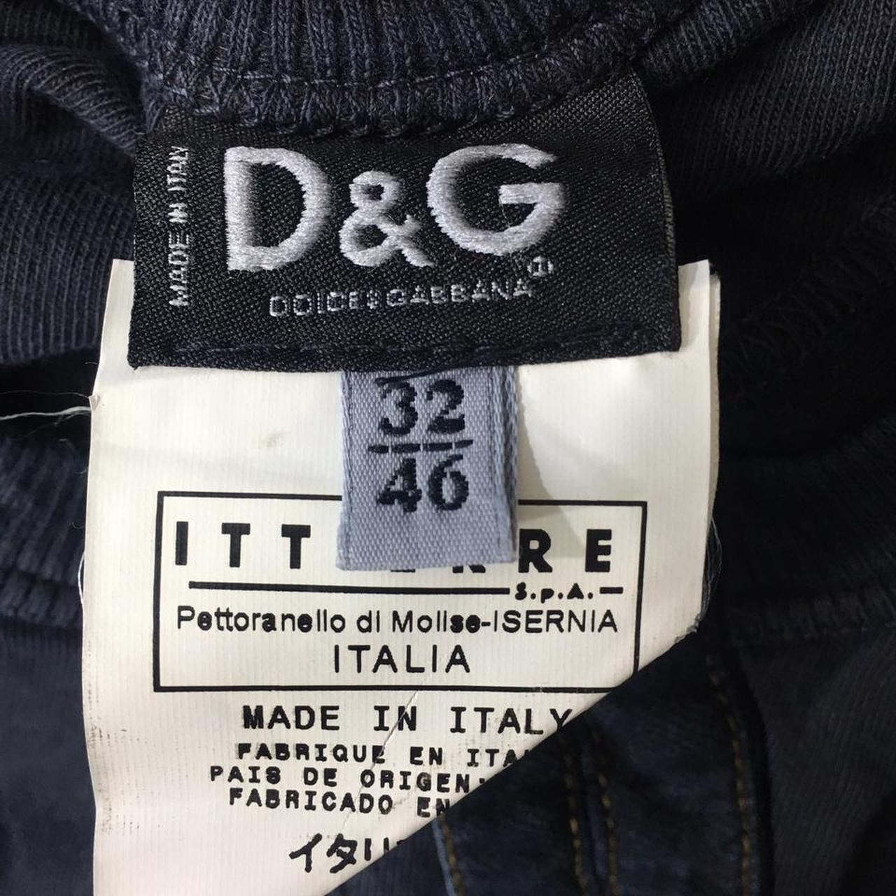 Vintage Vtg DOLCE GABBANA D&G Think Positive Henley Tee Shirt Size S / US 4 / IT 40 - 3 Thumbnail