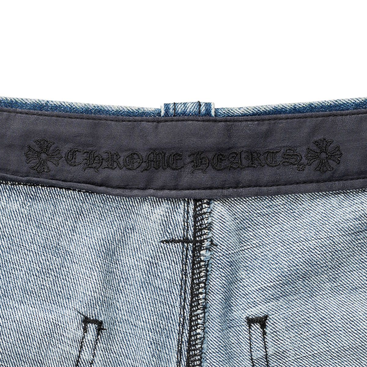 Chrome Hearts Double Knee Carpenter Shorts Indigo Size US 34 / EU 50 - 5 Thumbnail