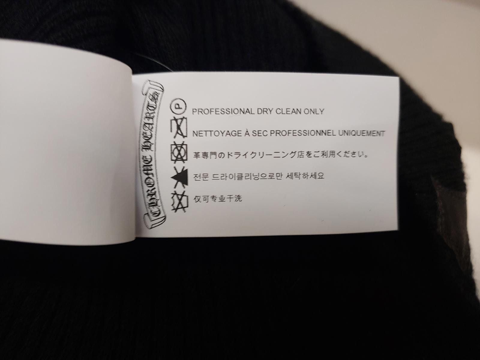 Chrome Hearts Chrome Hearts Cashmere Short-Sleeve Sweater in Black Size ONE SIZE - 5 Thumbnail