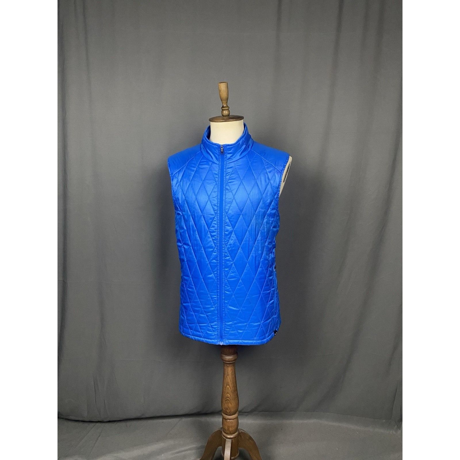 Oakley MINT! Oakley Men's Blue Puffer Quilted Vest Gilet Sleeveless Size US XXL / EU 58 / 5 - 4 Thumbnail