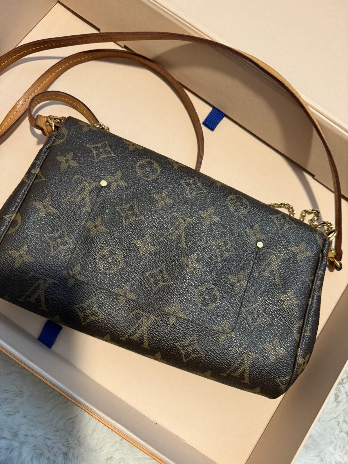 Louis Vuitton Favorite Handbag Monogram Canvas MM Size ONE SIZE - 4 Thumbnail