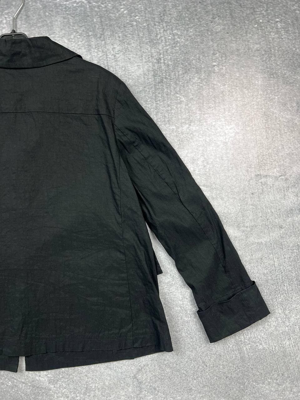 Annette Gortz × Designer annette gortz linen black blazer jacket size 40 Size M / US 6-8 / IT 42-44 - 6 Thumbnail
