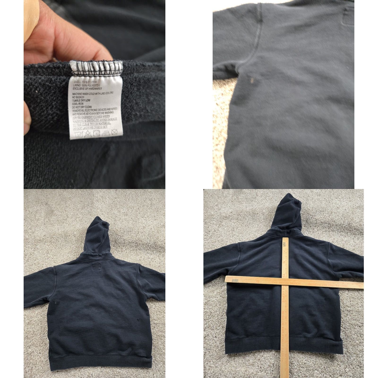 Vintage SCOTTeVEST Hoodie Mens M Black Full Zip AMGEN Tour Of California Distressed Size US M / EU 48-50 / 2 - 9 Thumbnail