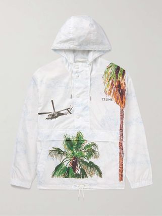 Celine Ave 57 Sky Windbreaker Jacket in Nylon Size US XL / EU 56 / 4 - 1 Thumbnail