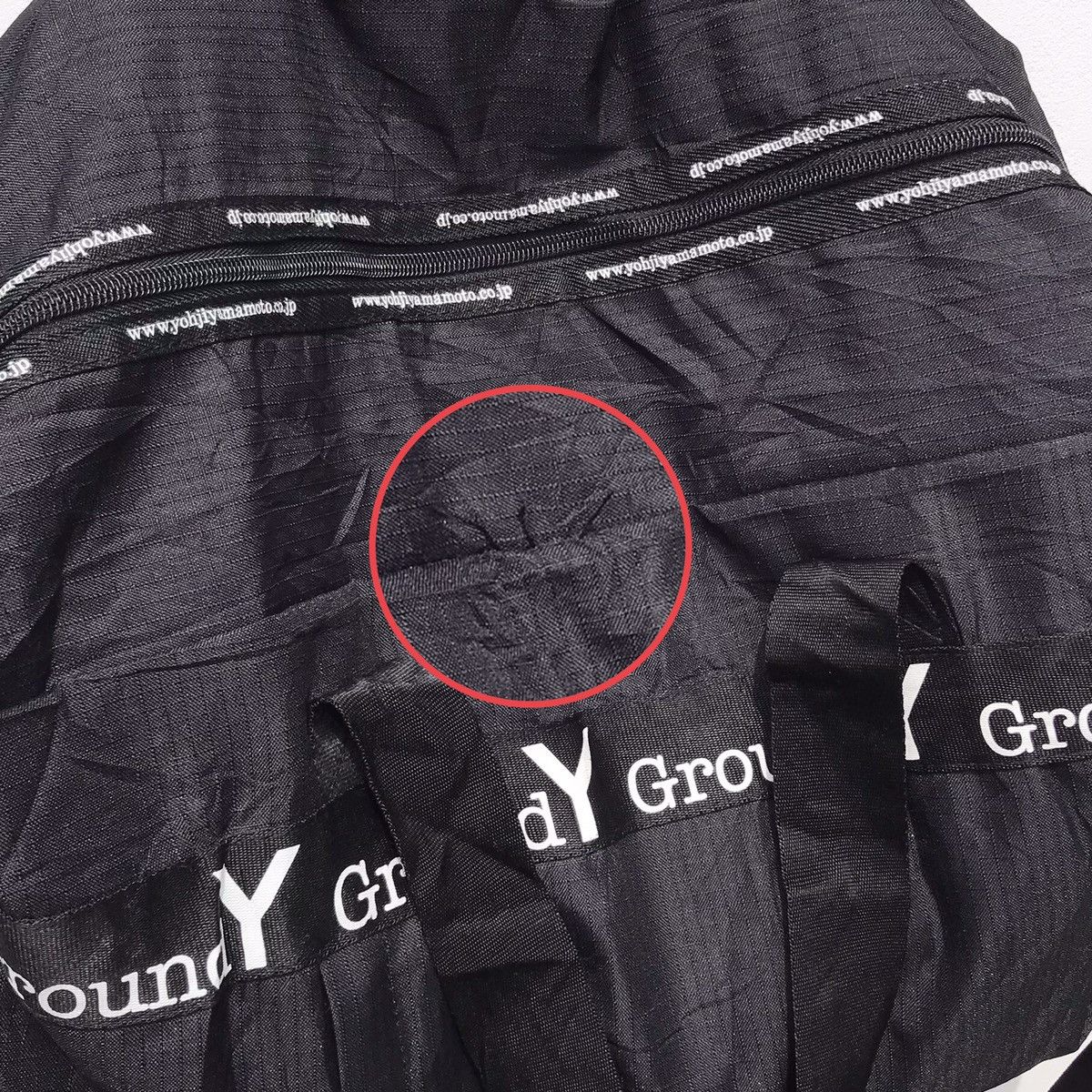 Ground Y Yohji Yamamoto Ground Y Bag Yohji Yamamoto Japanese Designer Size ONE SIZE - 11 Thumbnail