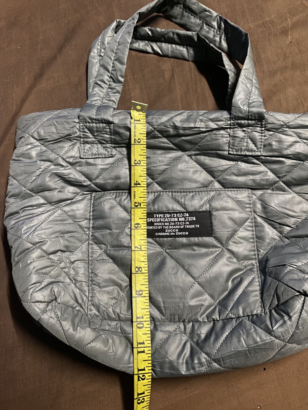 CABANE de ZUCCa Cabane de Zucca Quilted Puffer Tote Bag Size ONE SIZE - 7 Thumbnail