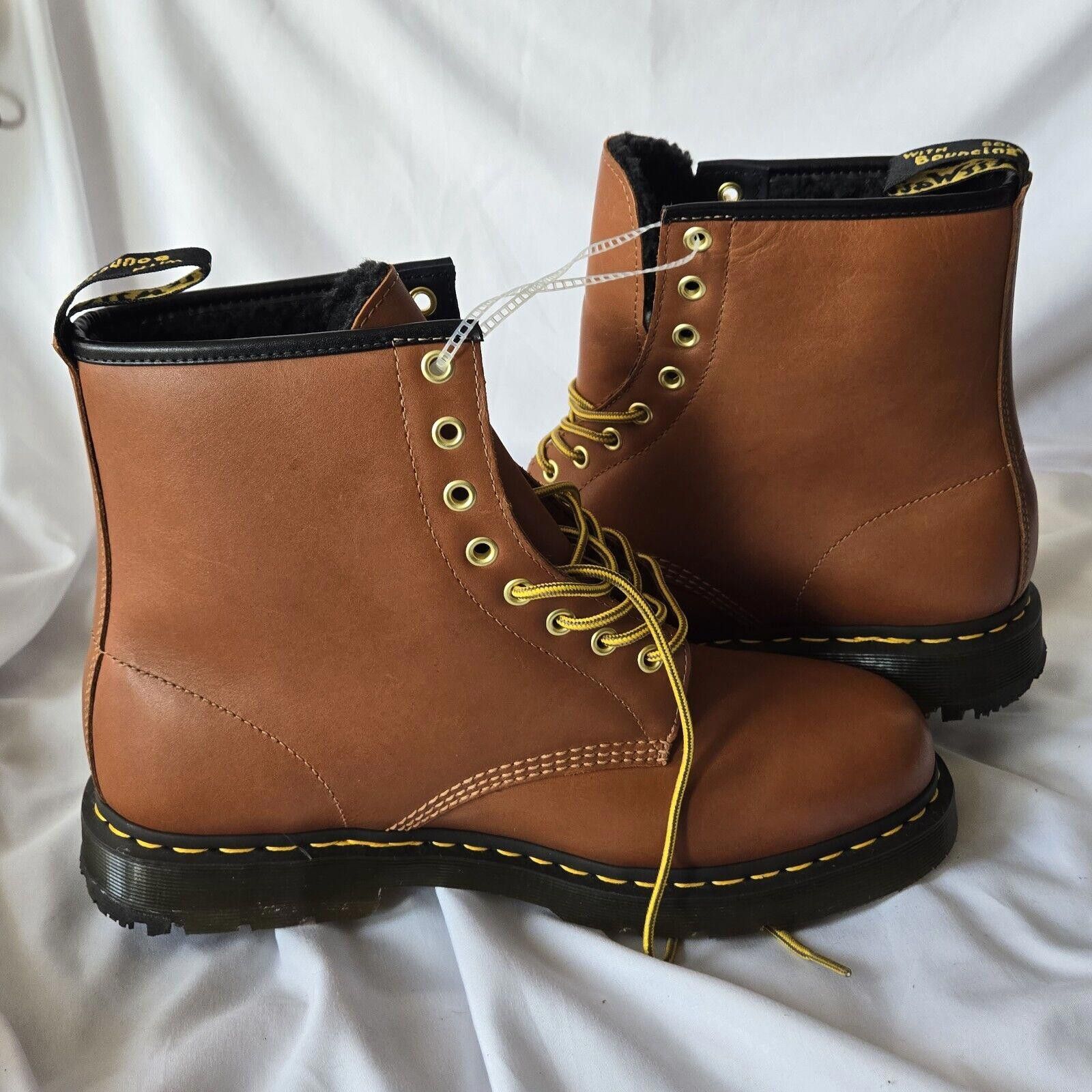 Dr. Martens Dr Marten's Men's 1460 Blizzard Wintergrip Tan Boots Size 12 Size US 12 / EU 45 - 7 Thumbnail